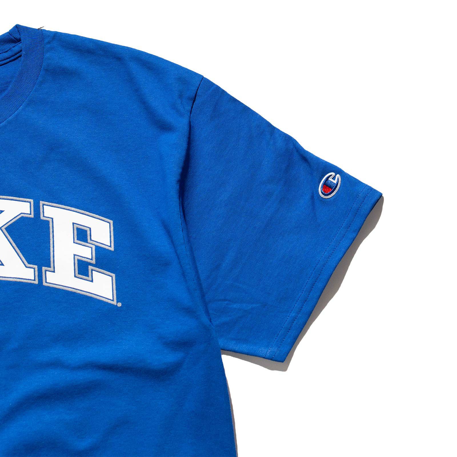 DUKEUNIVERSITYオフィシャルロゴカレッジTシャツチャンピオンボディ
