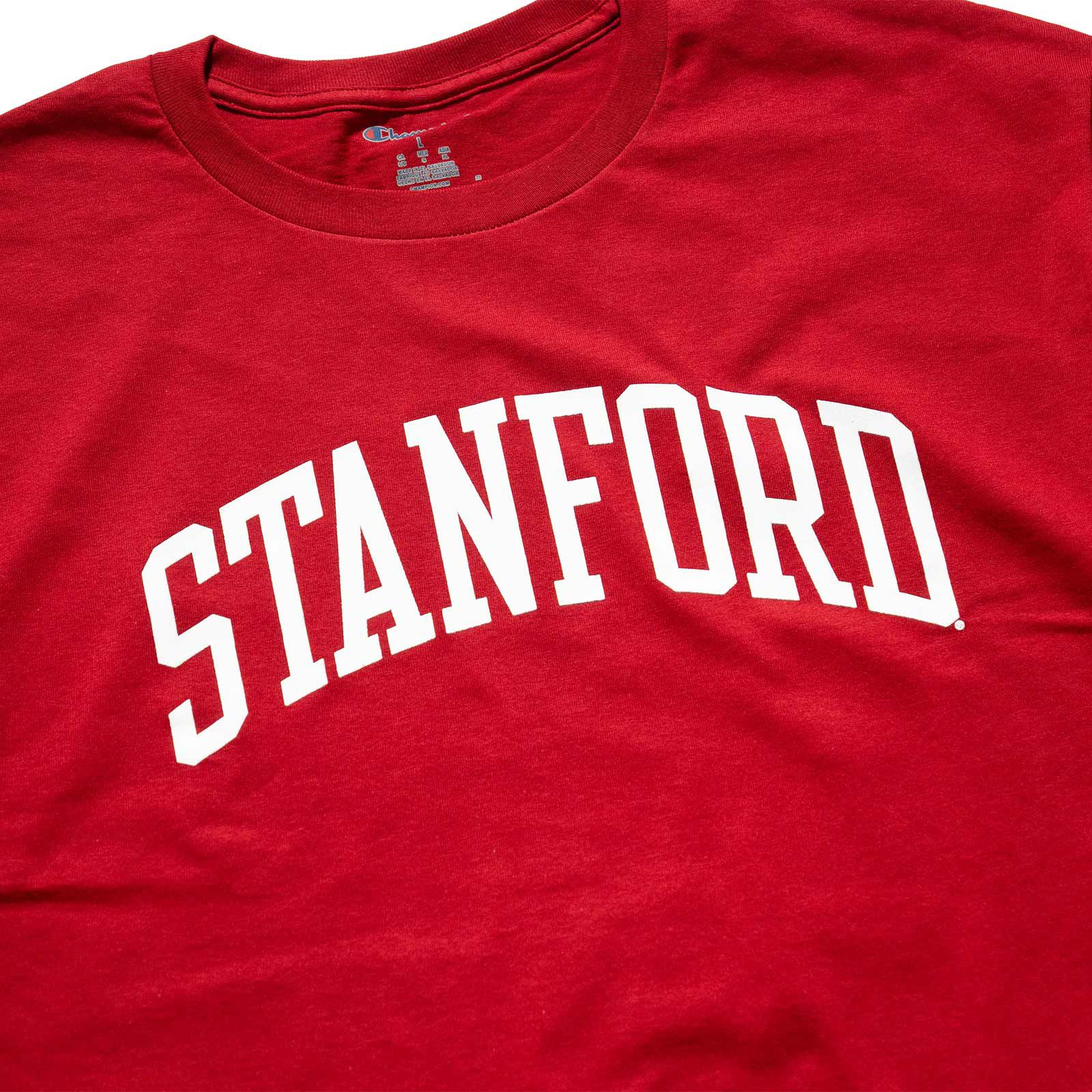 STANFORDUNIVERSITYオフィシャルロゴカレッジTシャツチャンピオンボディ
