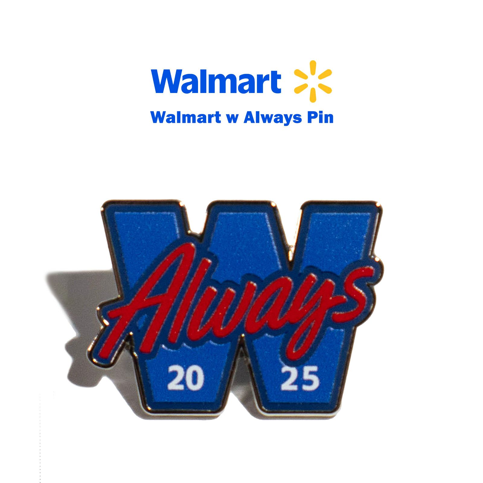 ウォルマートWalmart“W”オールウェイズピンバッジ