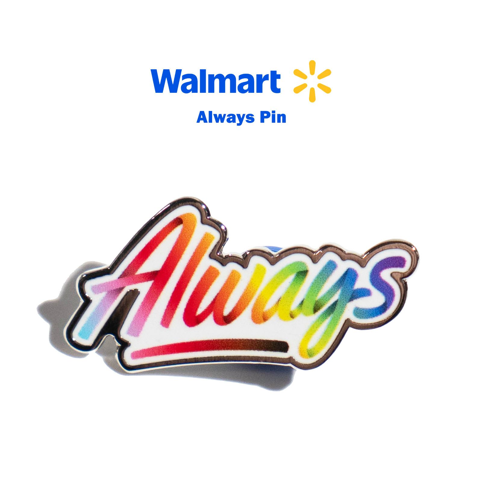 ウォルマートWalmartオールウェイズピンバッジ