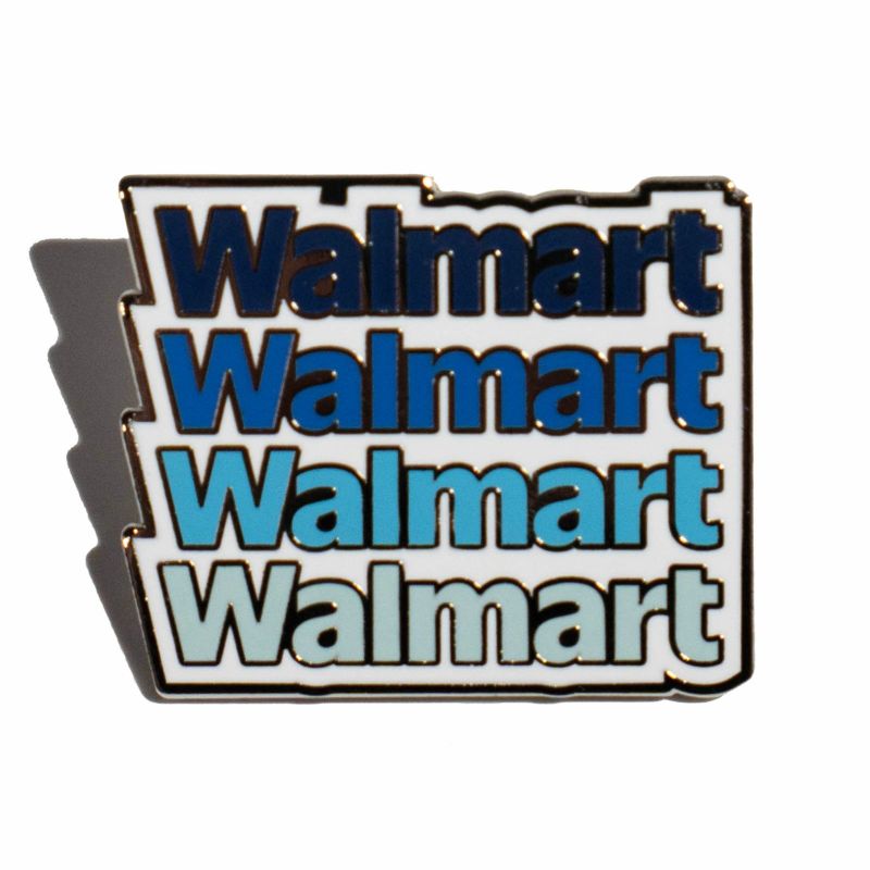 ウォルマートWalmartウォルマートウォーターフォールロゴピンバッジ