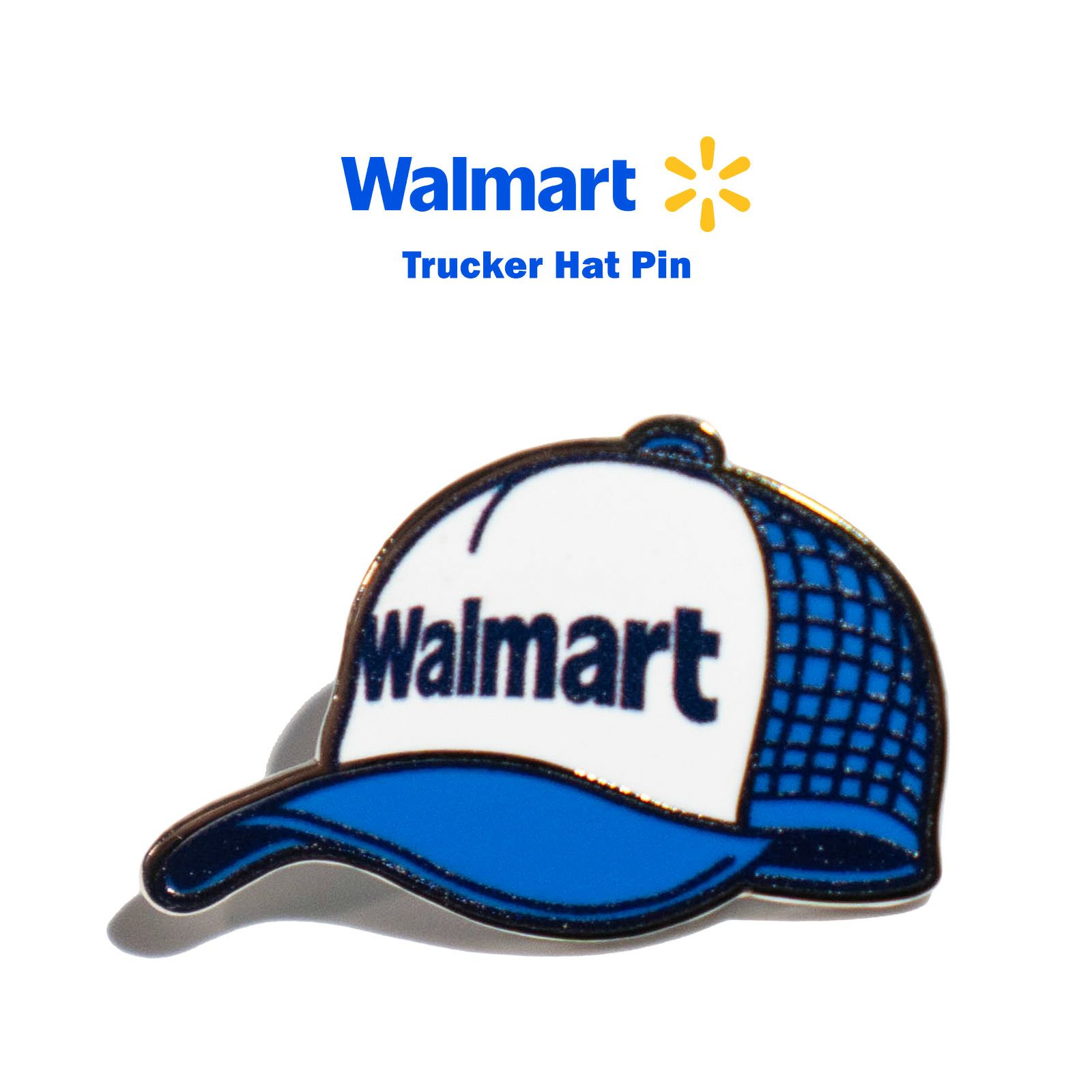 ウォルマートWalmartトラッカーハットピンバッジ
