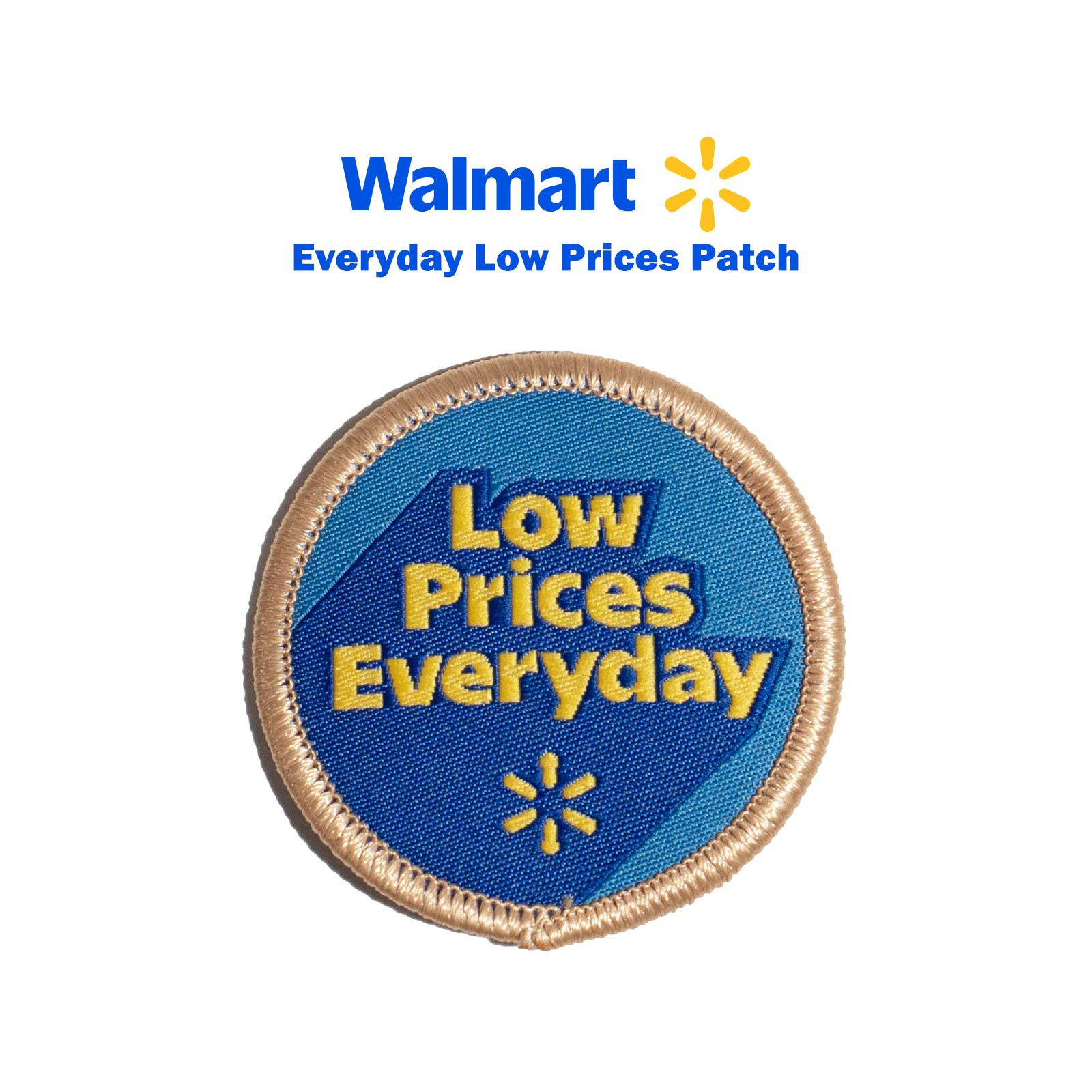 ウォルマートWalmartエブリデイロープライスワッペン
