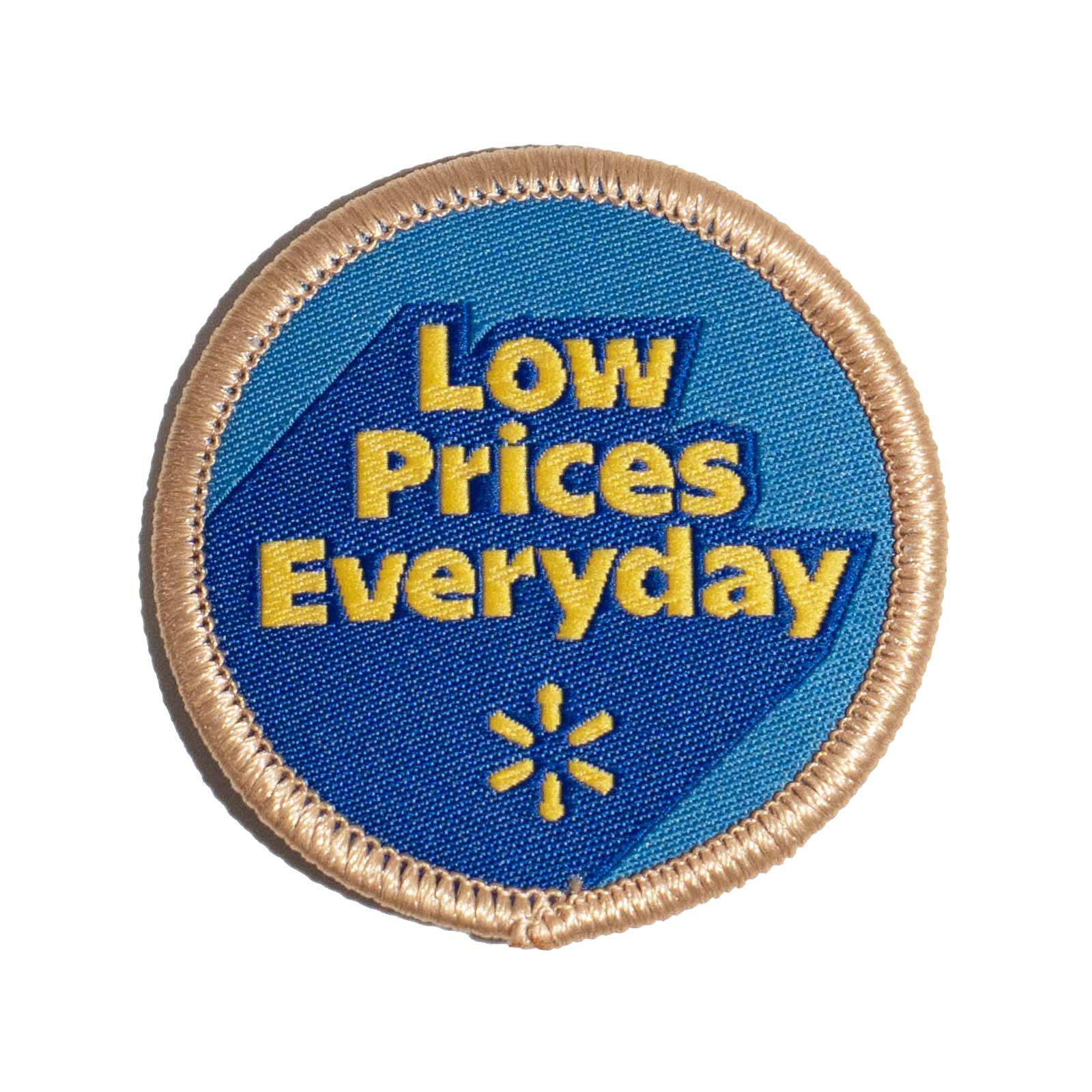 ウォルマートWalmartエブリデイロープライスワッペン