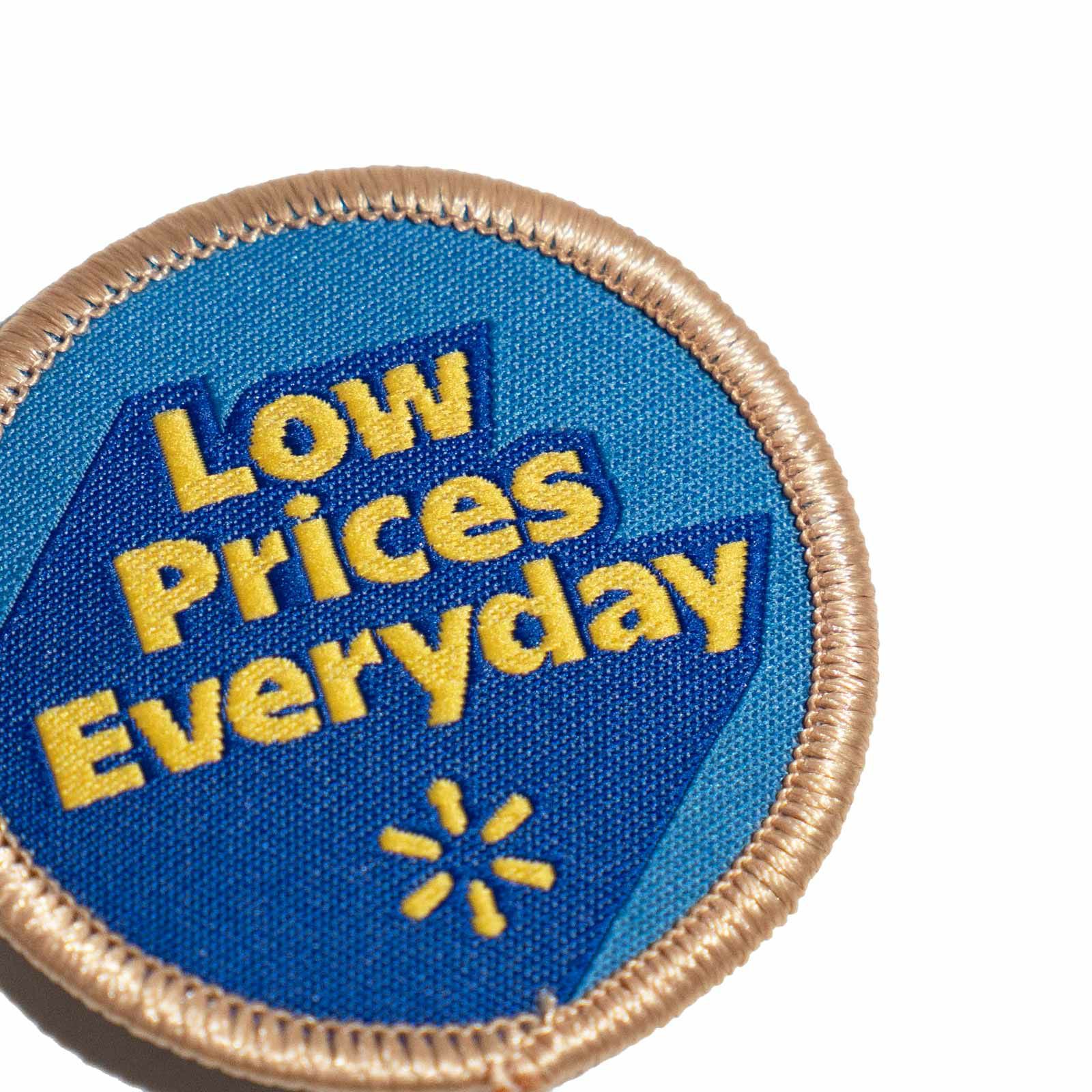 ウォルマートWalmartエブリデイロープライスワッペン