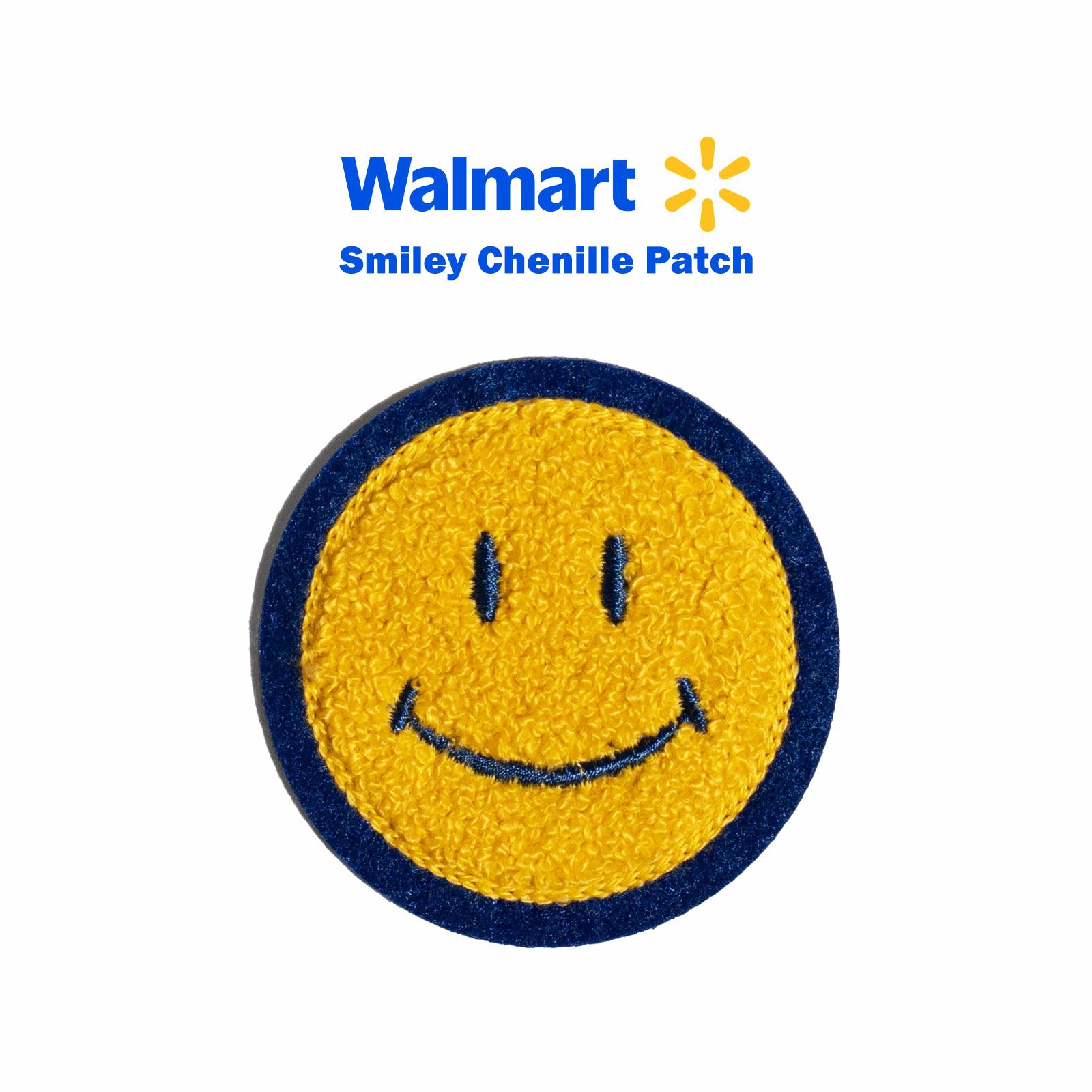 ウォルマートWalmartスマイリーシニールワッペン