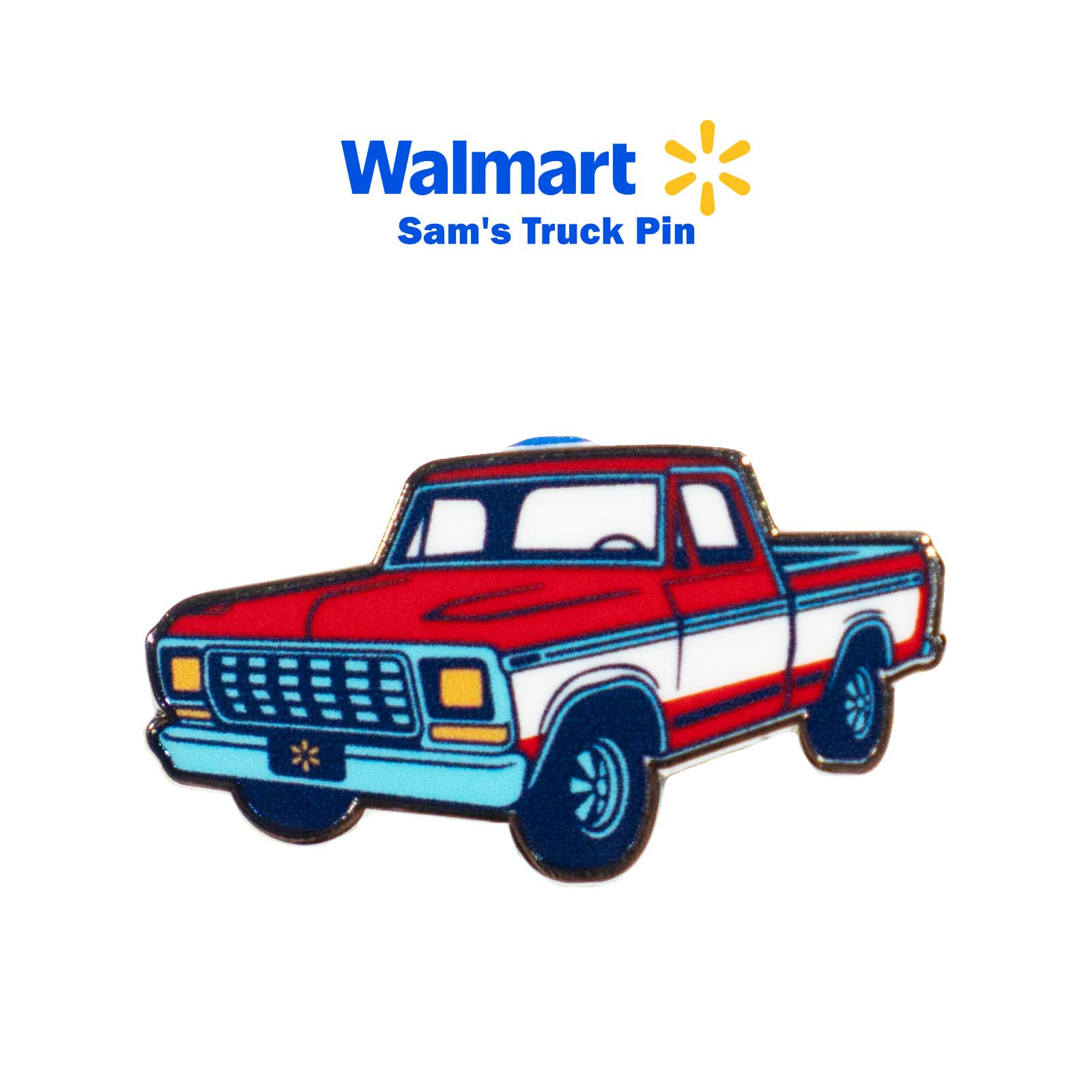 ウォルマートWalmartサムズトラックピンバッジ