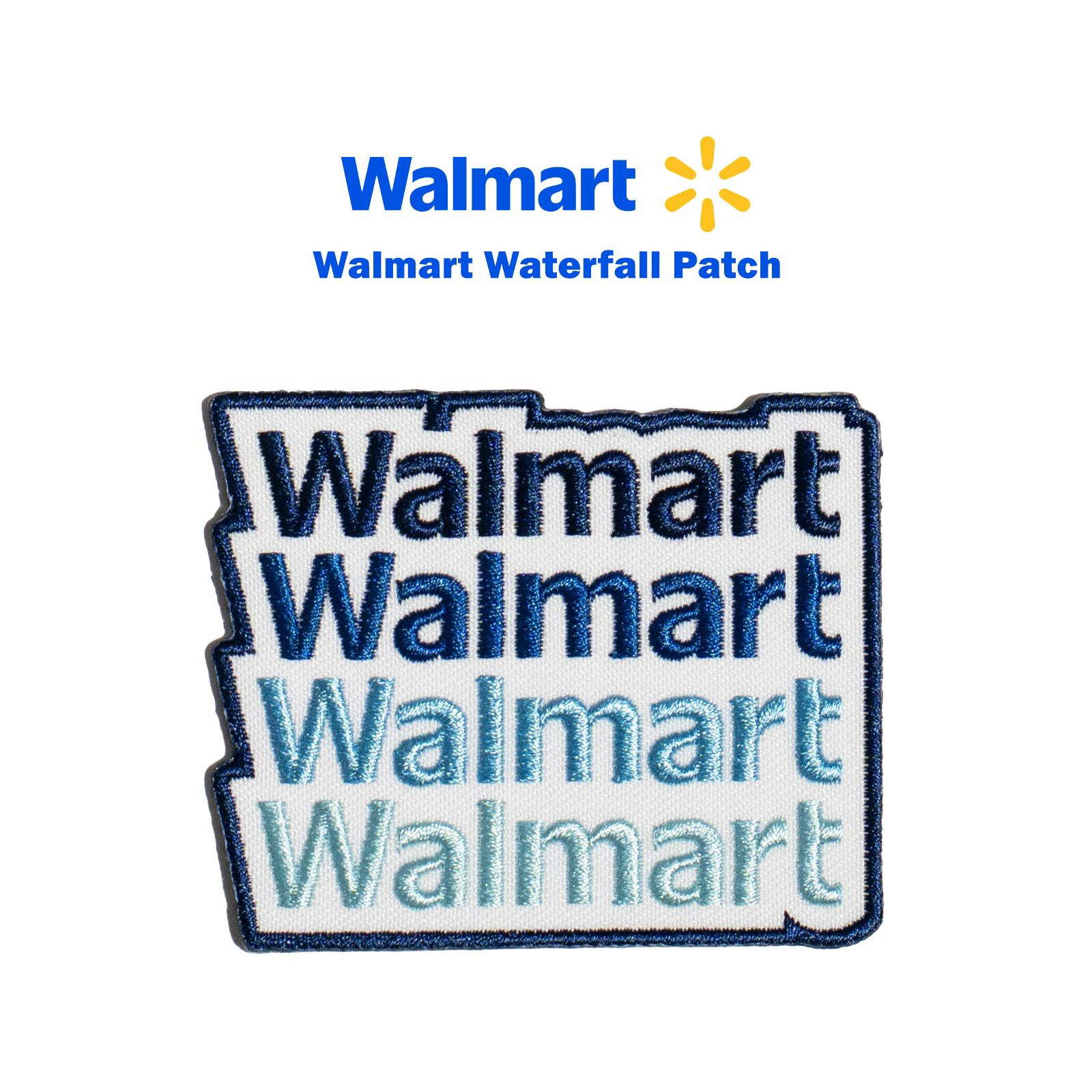 ウォルマートWalmartウォーターフォールロゴワッペン