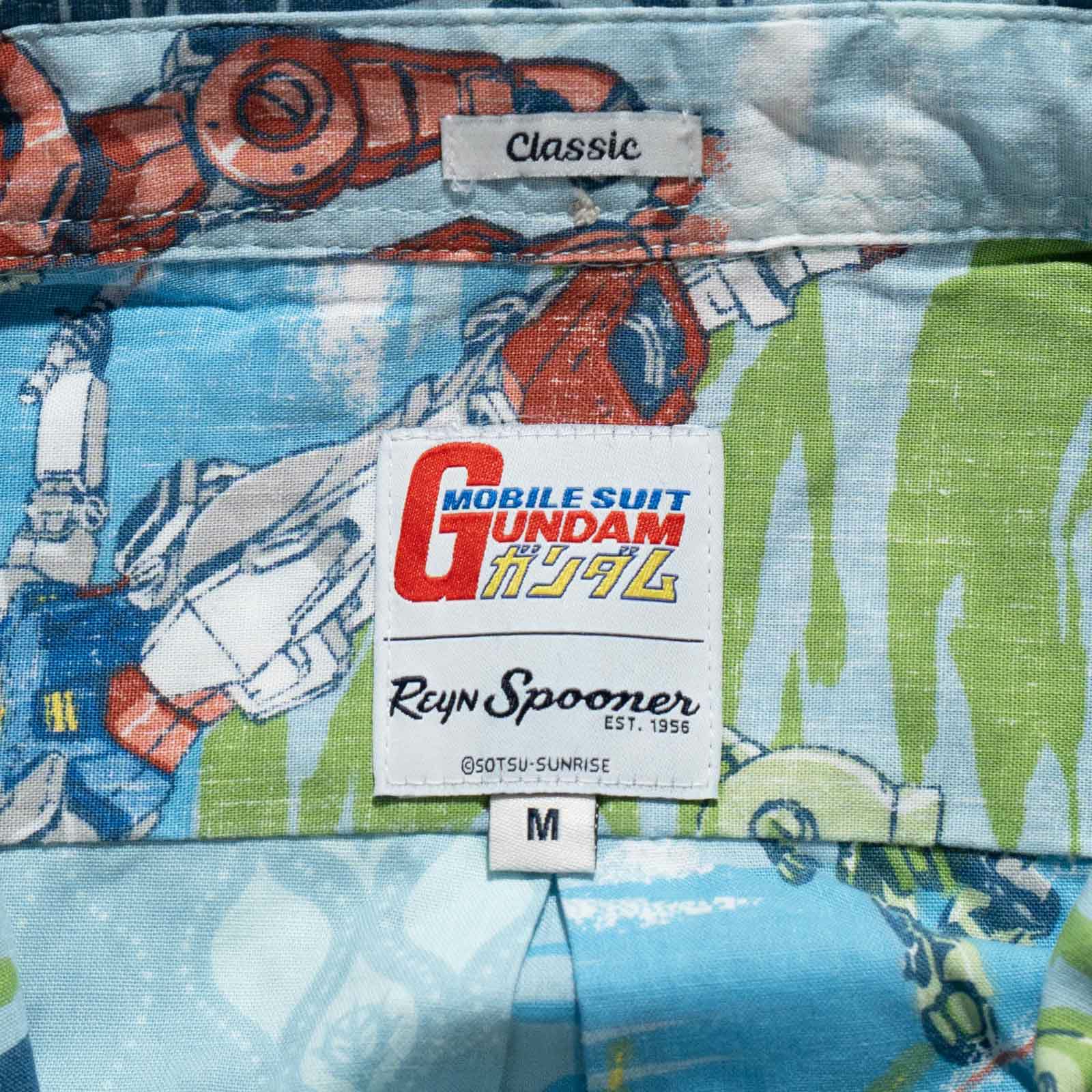 レインスプーナーREYNSPOONERガンダムアロハシャツ