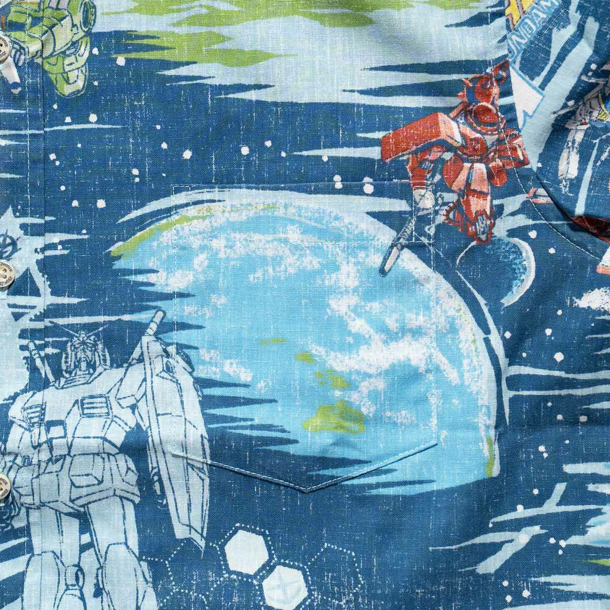 レインスプーナーREYNSPOONERガンダムアロハシャツ