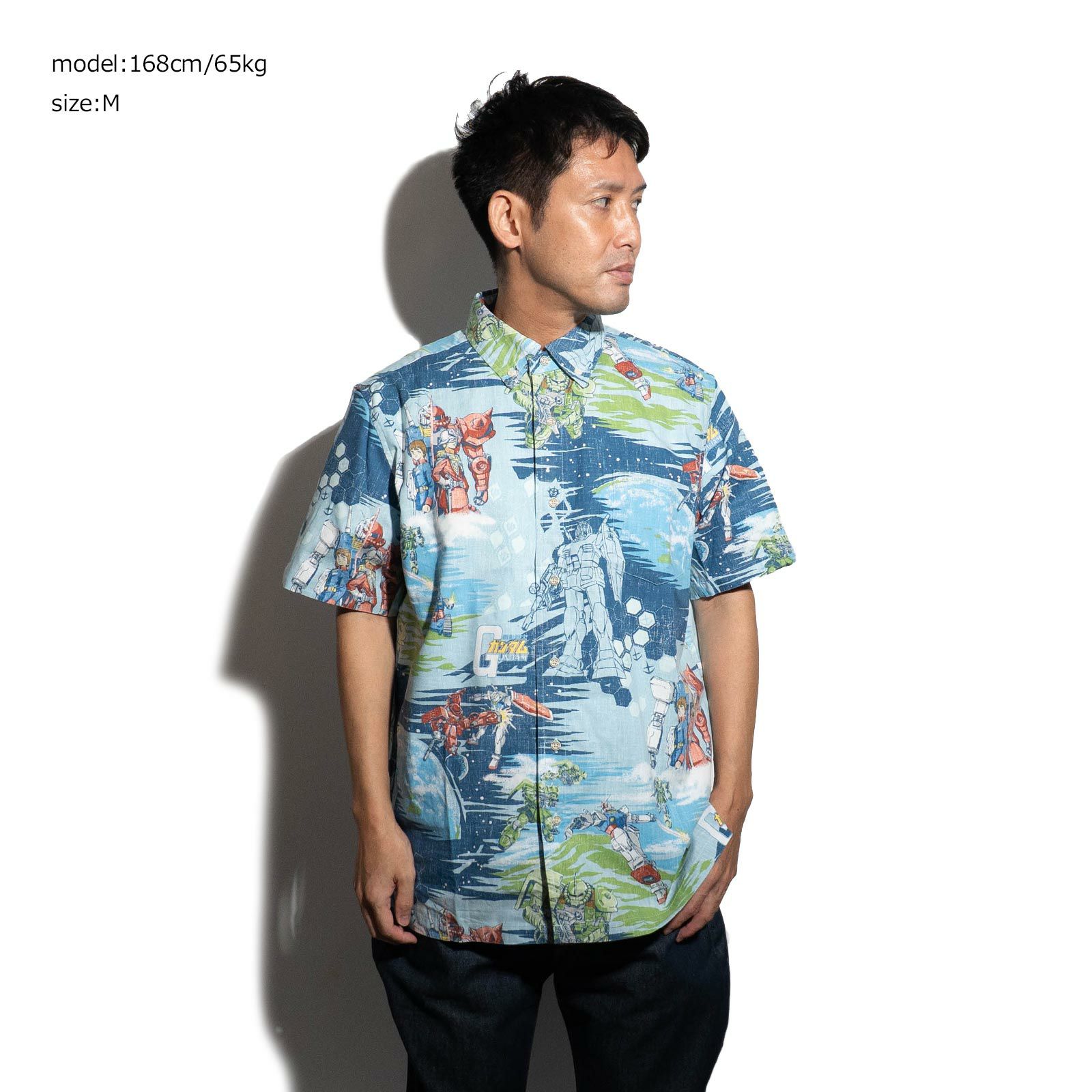 レインスプーナーREYNSPOONERガンダムアロハシャツ