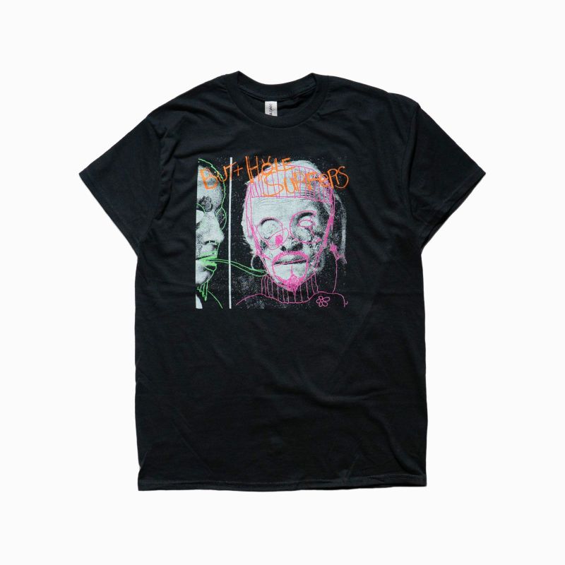 カンフーkungfu.バンドTシャツバットホールサーファーズサイキックパワーレス