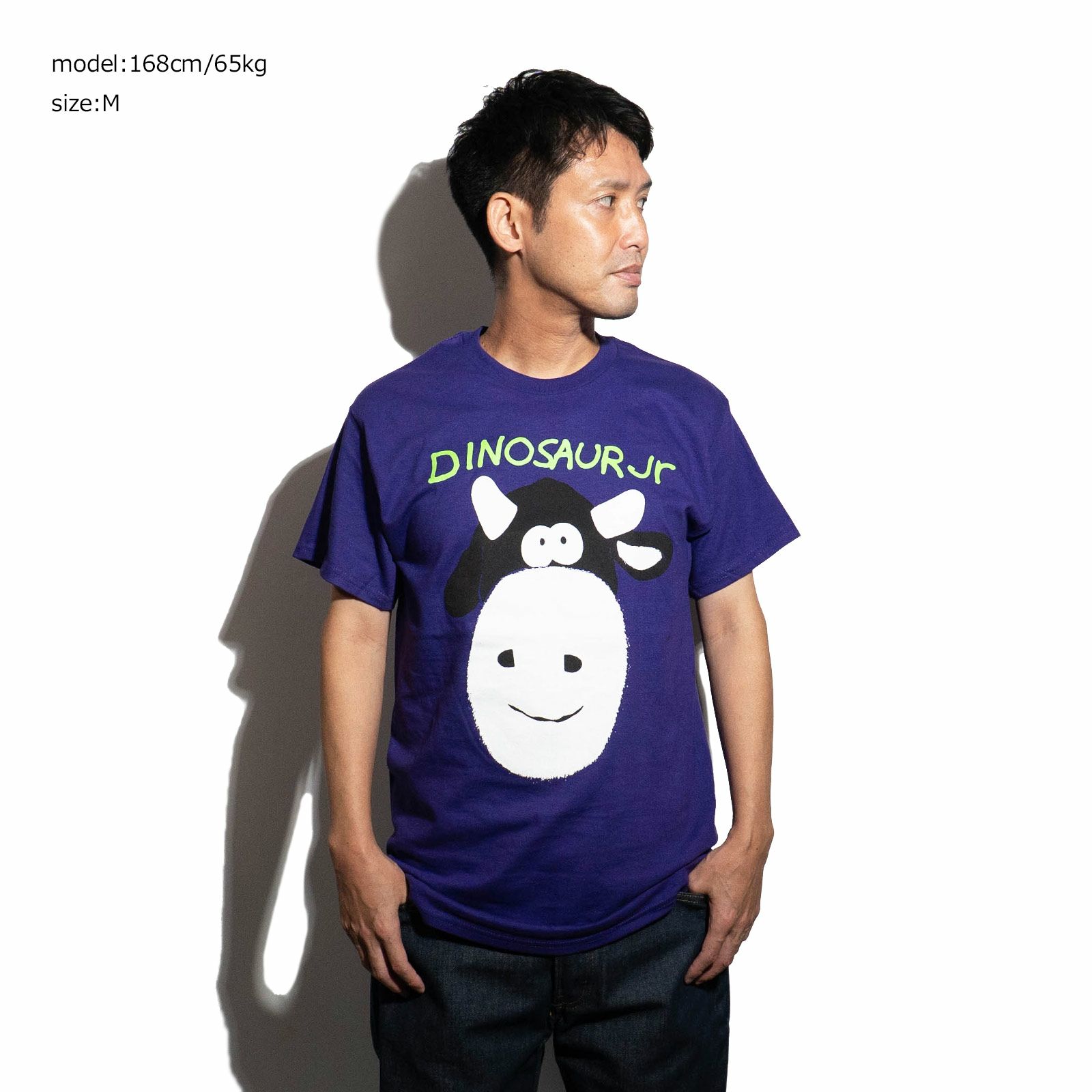 カンフーkungfu.バンドTシャツダイナソージュニアカウ