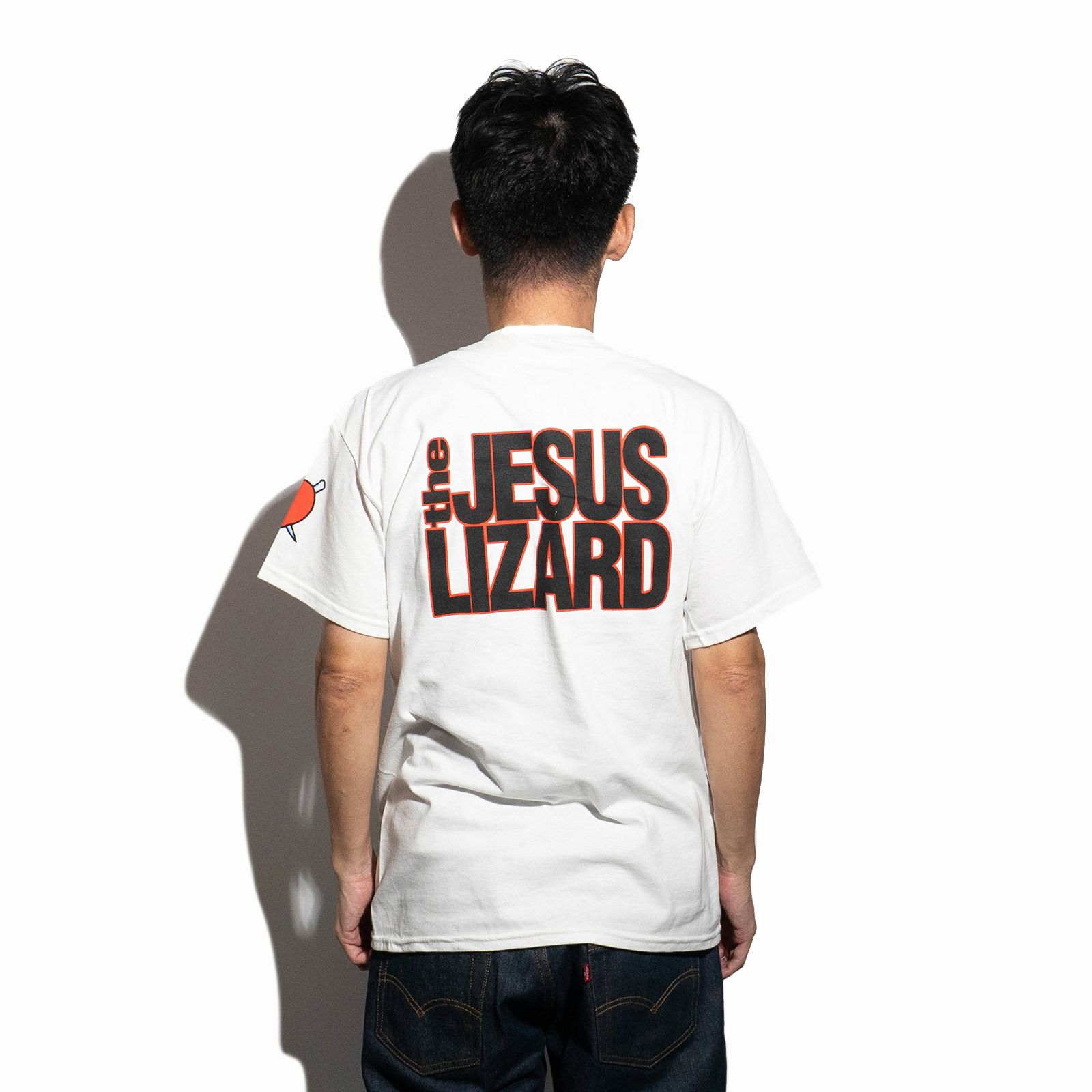 カンフーkungfu.バンドTシャツジーザスリザードウルフ