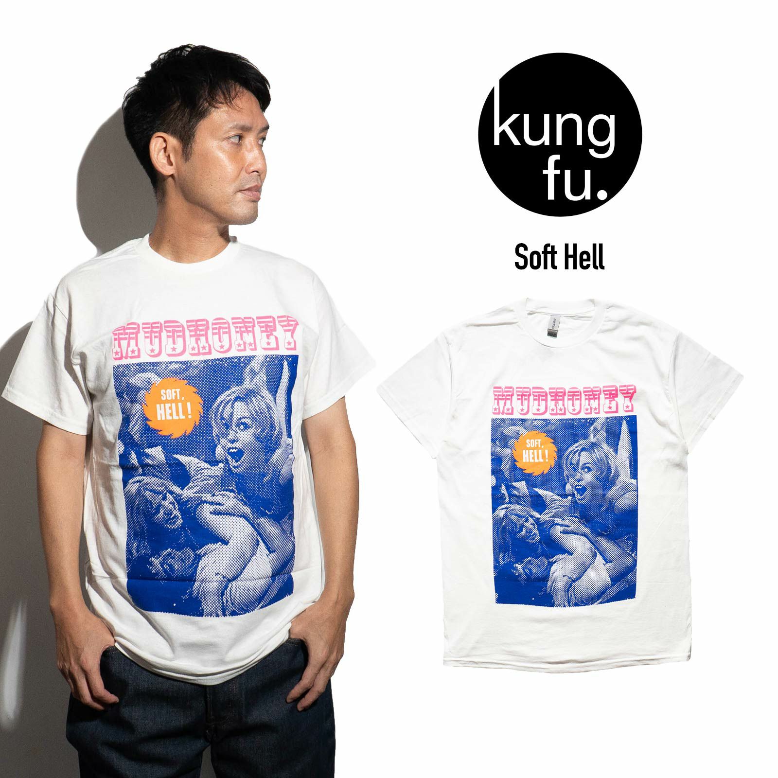 カンフーkungfu.バンドTシャツマッドハニーソフトヘル
