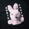 カンフーkungfu.バンドTシャツソニックユースダーティーバニー