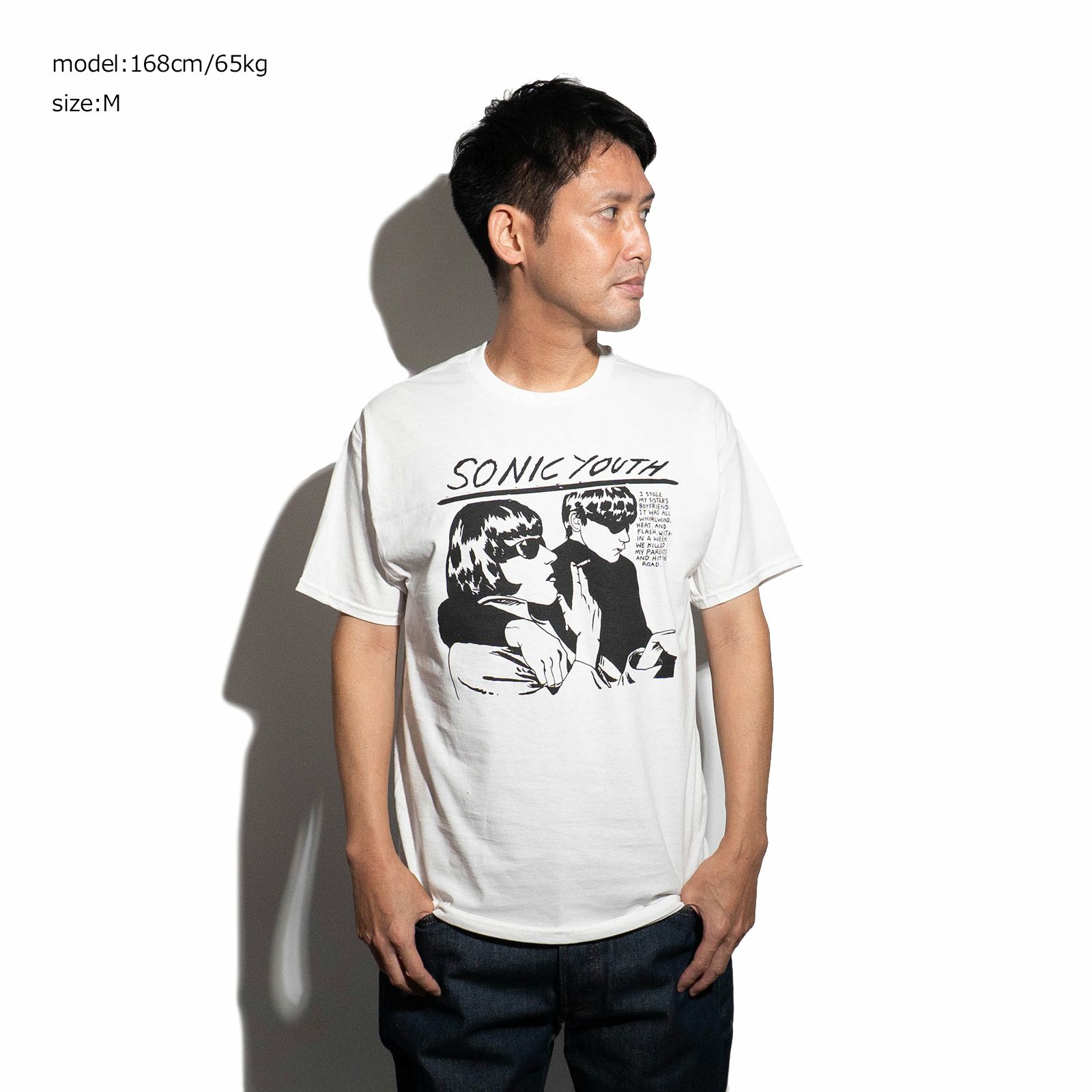 カンフーkungfu.バンドTシャツソニックユースグー