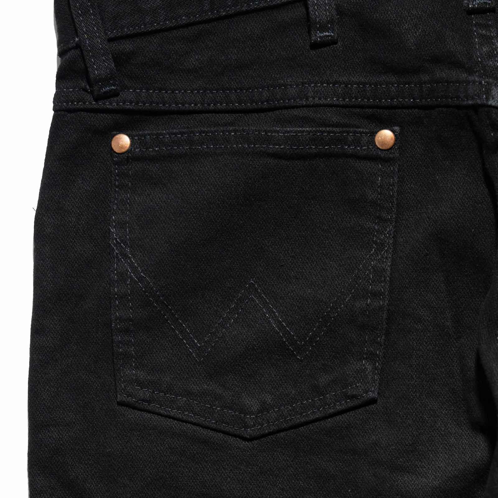 ラングラーWrangler13MWZカウボーイカットジーンシャドウブラック