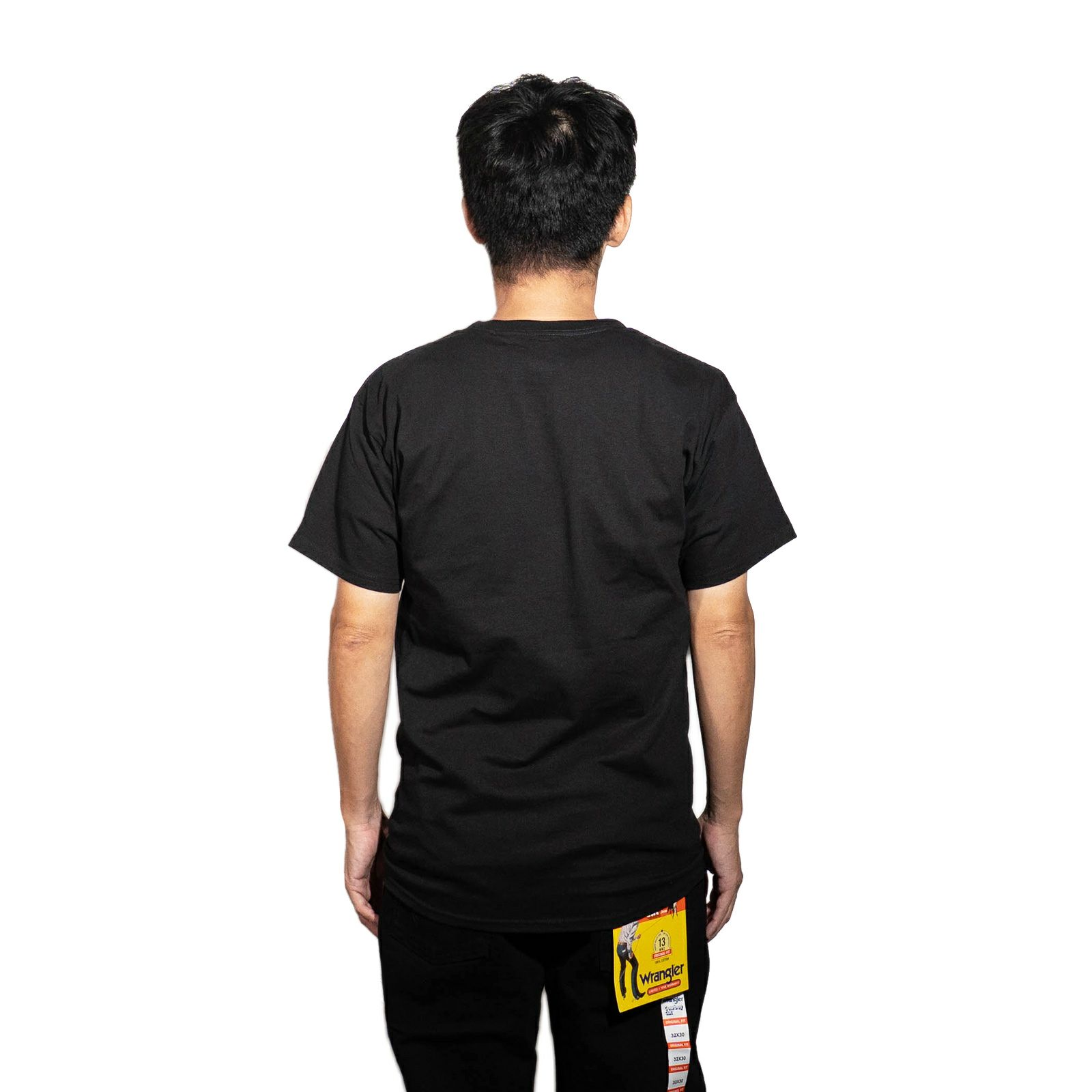 プリズンブルースPRISONBLUES半袖USAクロームプレートロゴTシャツ