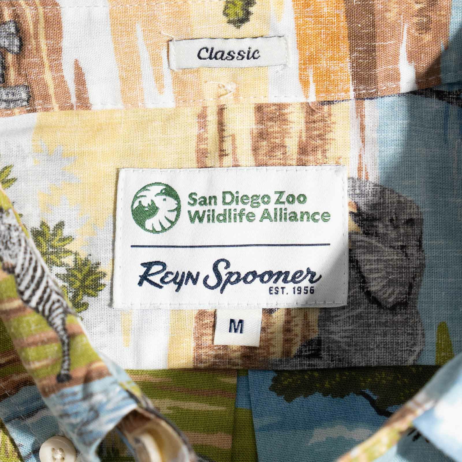 レインスプーナーREYNSPOONERアフリカンサバンナ半袖アロハシャツ