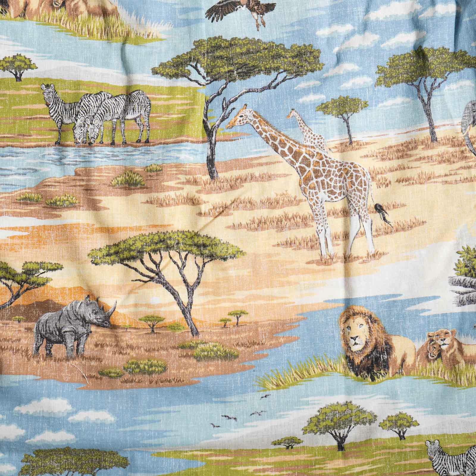 レインスプーナーREYNSPOONERアフリカンサバンナ半袖アロハシャツ