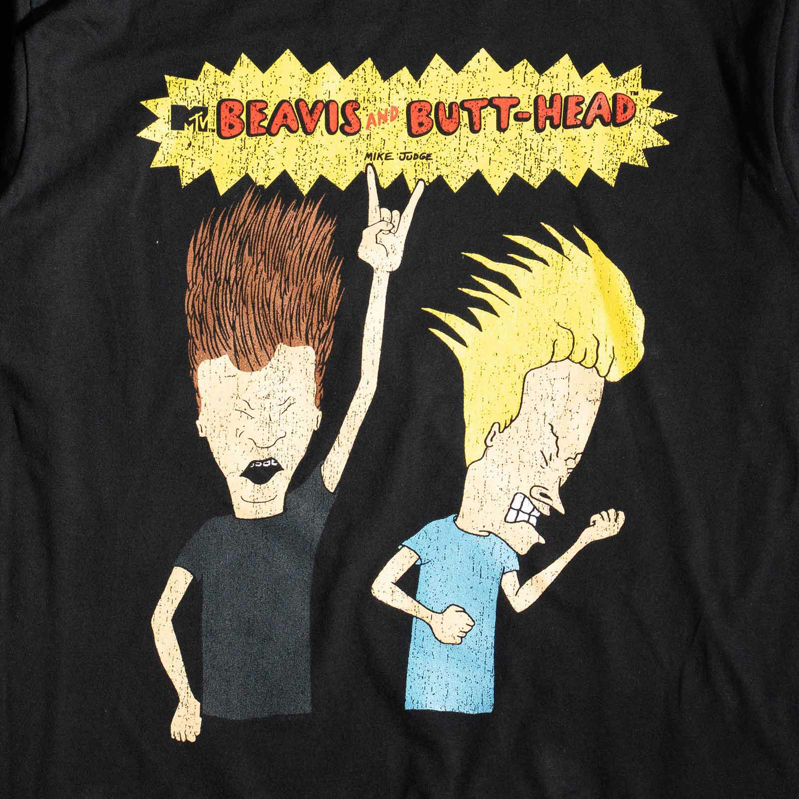 アメリカンクラシックスAMERICANCLASSICSアニメTシャツビーバス＆バットヘッドロッキンアウト