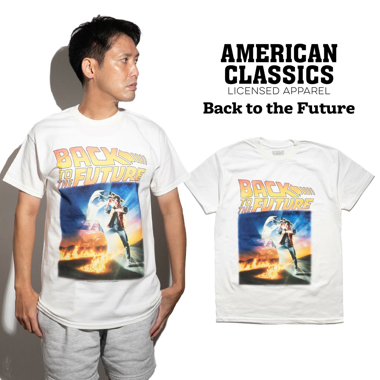 アメリカンクラシックスAMERICANCLASSICSムービーTシャツバックトゥザフューチャー