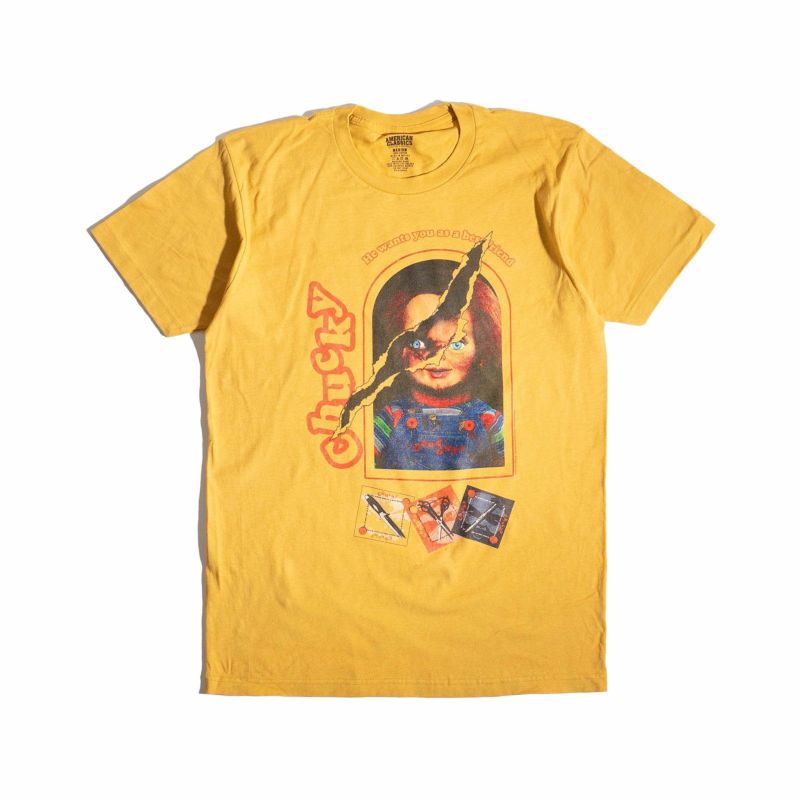 アメリカンクラシックスAMERICANCLASSICSムービーTシャツチャイルドプレイチャッキー