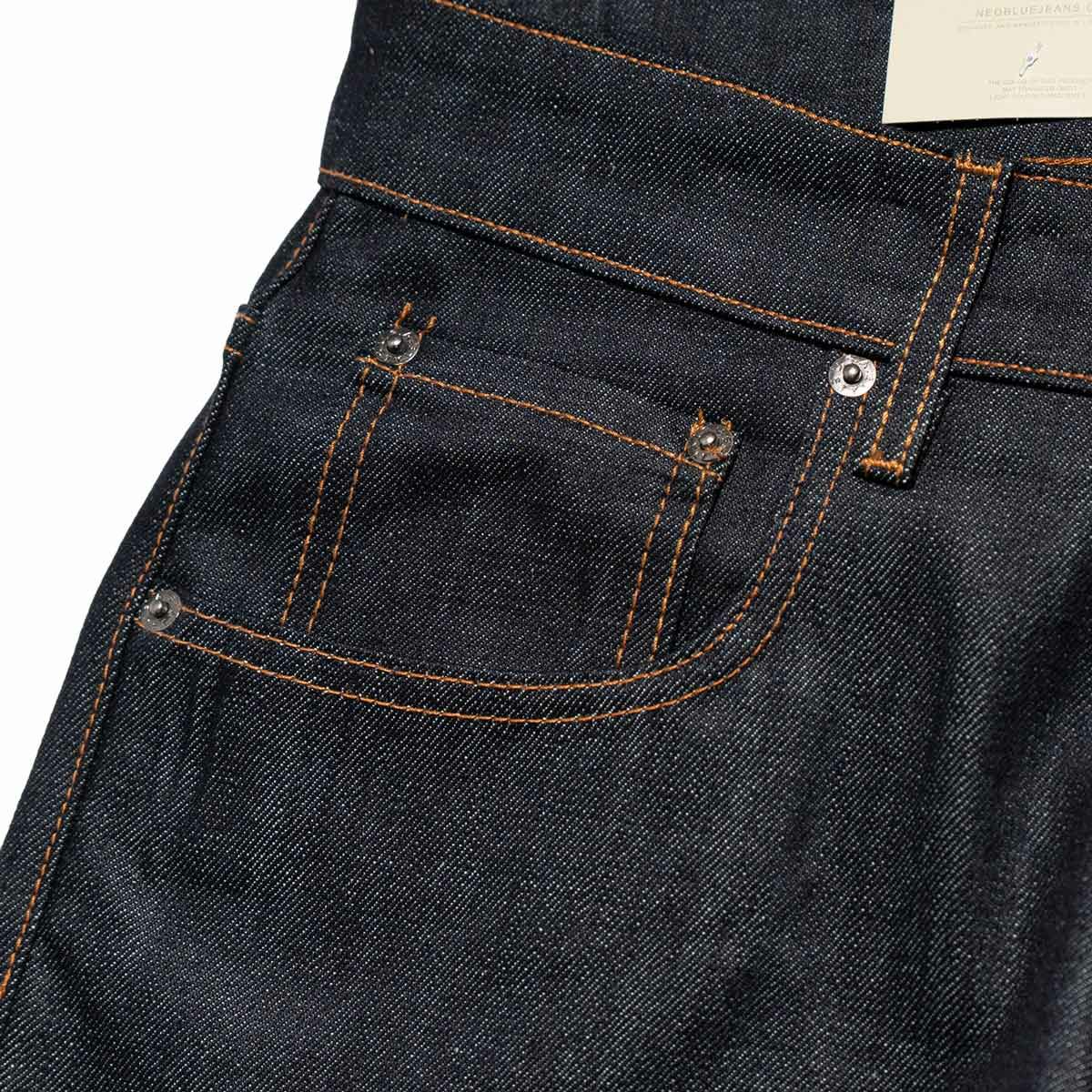 ネオブルーNEOBLUEバギージーンズスーパーダークNX-529