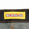ネオブルーNEOBLUEバギージーンズスーパーダークNX-529