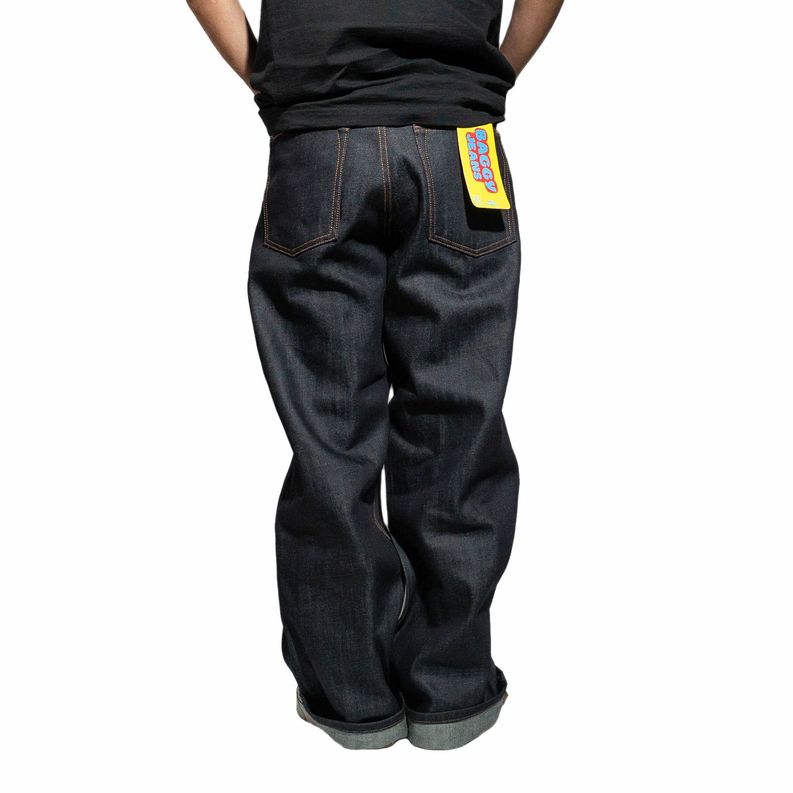 ネオブルーNEOBLUEバギージーンズスーパーダークNX-529