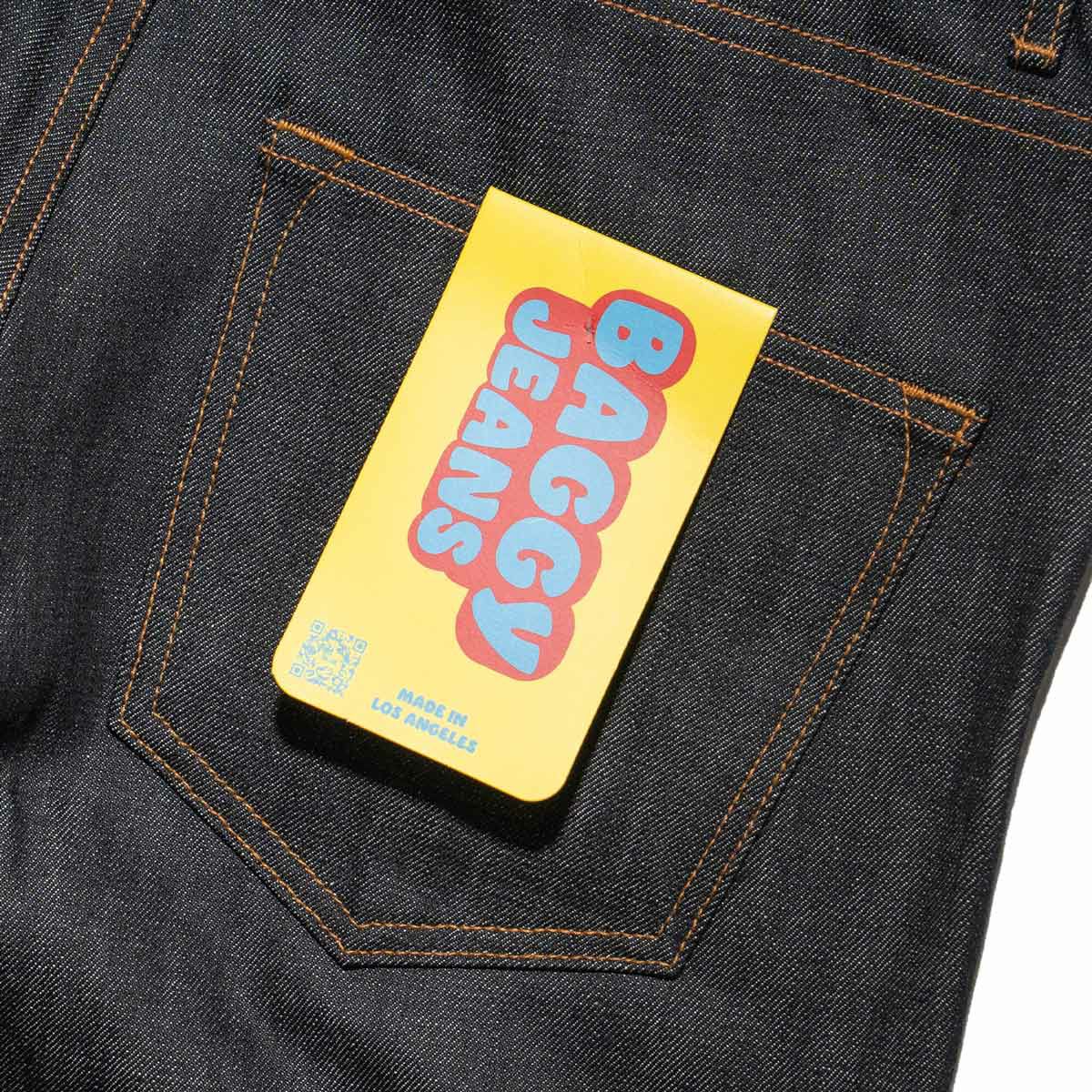 NEOBLUEバギージーンズインディゴブラックNX-558