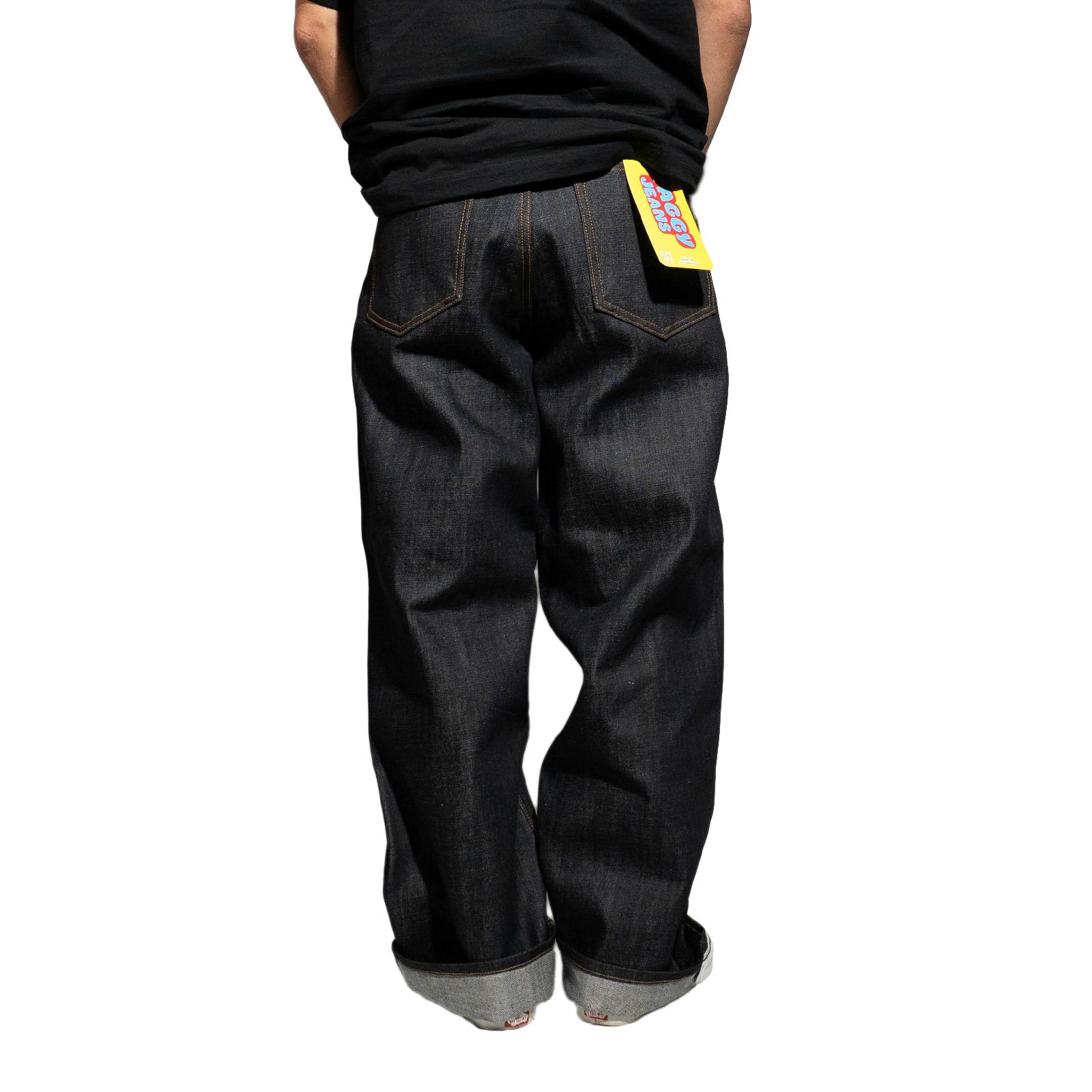 NEOBLUEバギージーンズインディゴブラックNX-558