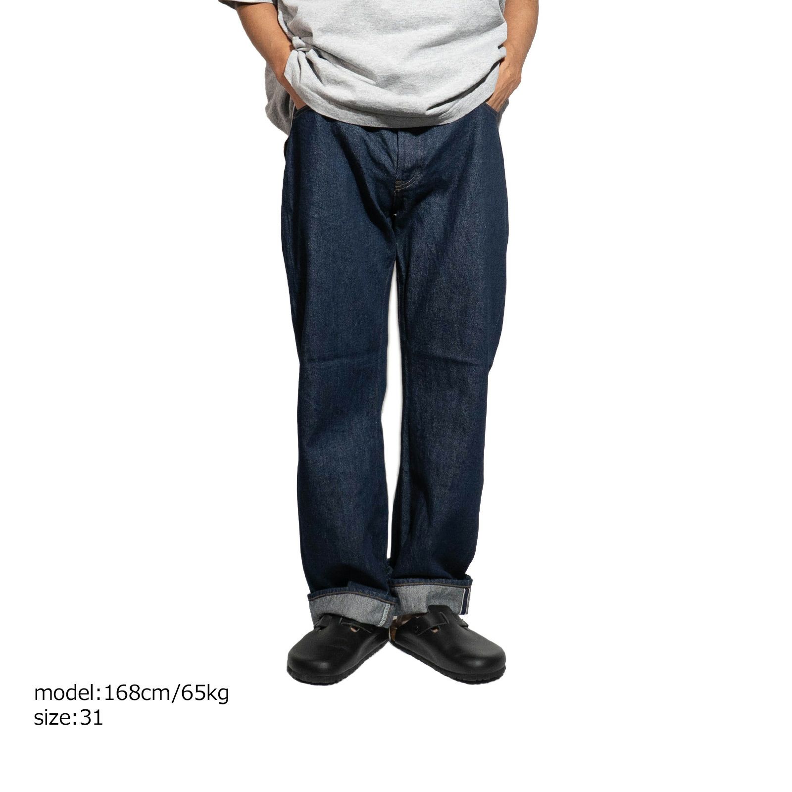 オーセンAUTHENヴィンテージストレートレッグリンスAUT-076-001