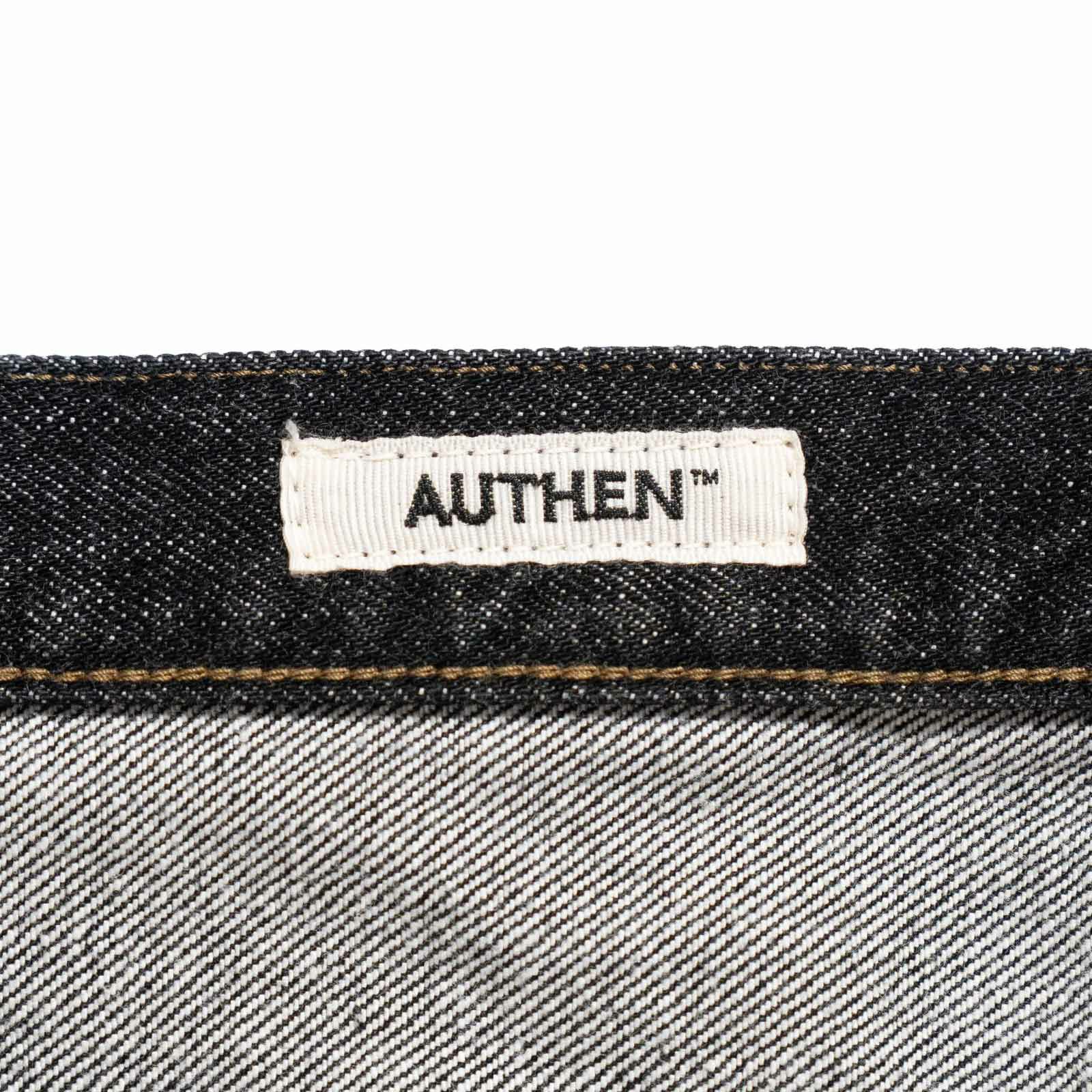 オーセンAUTHENヴィンテージストレートレッグブラックユーズドAUT-076B-054
