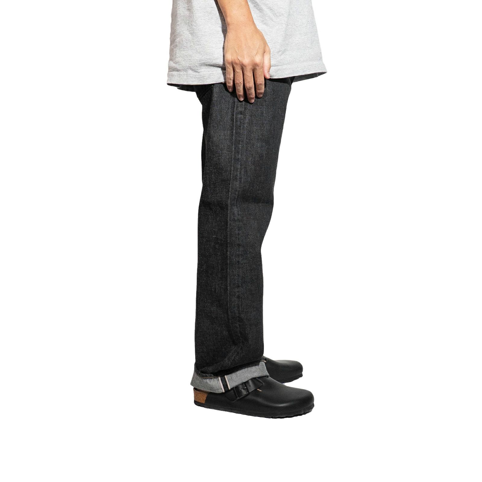オーセンAUTHENヴィンテージストレートレッグブラックユーズドAUT-076B-054