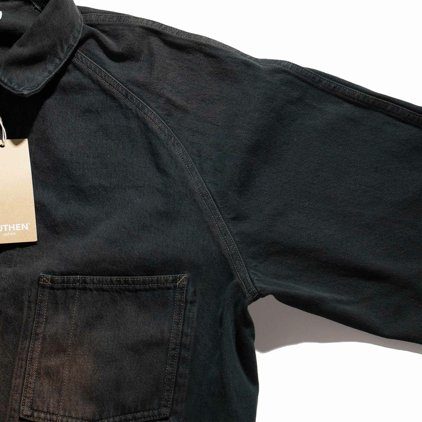 オーセンAUTHENヴィンテージエンジニアジャケットオーバーダイブラックAUT-094-107