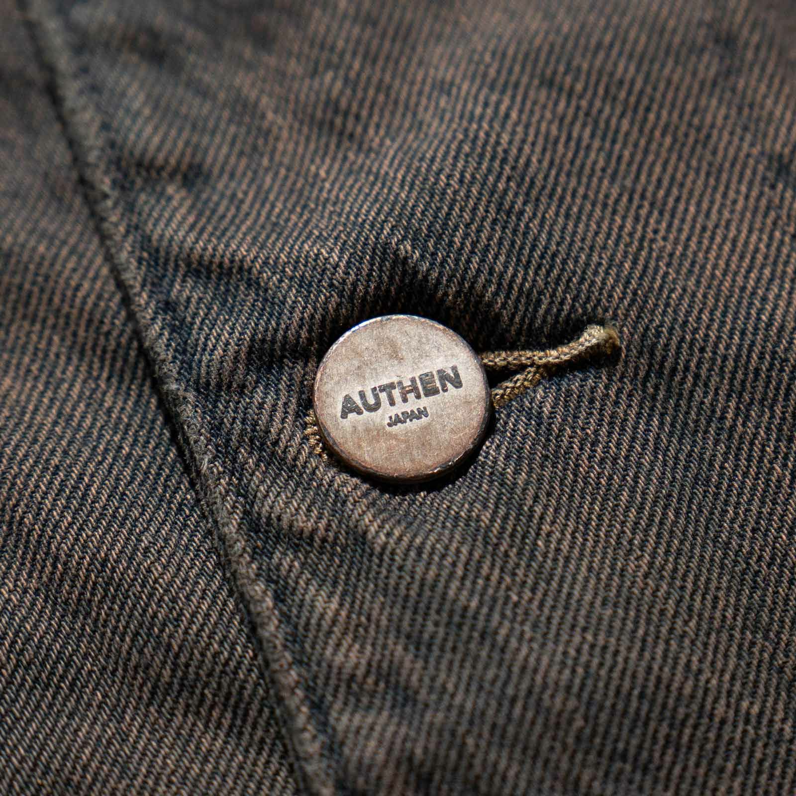 オーセンAUTHENヴィンテージエンジニアジャケットオーバーダイブラックAUT-094-107