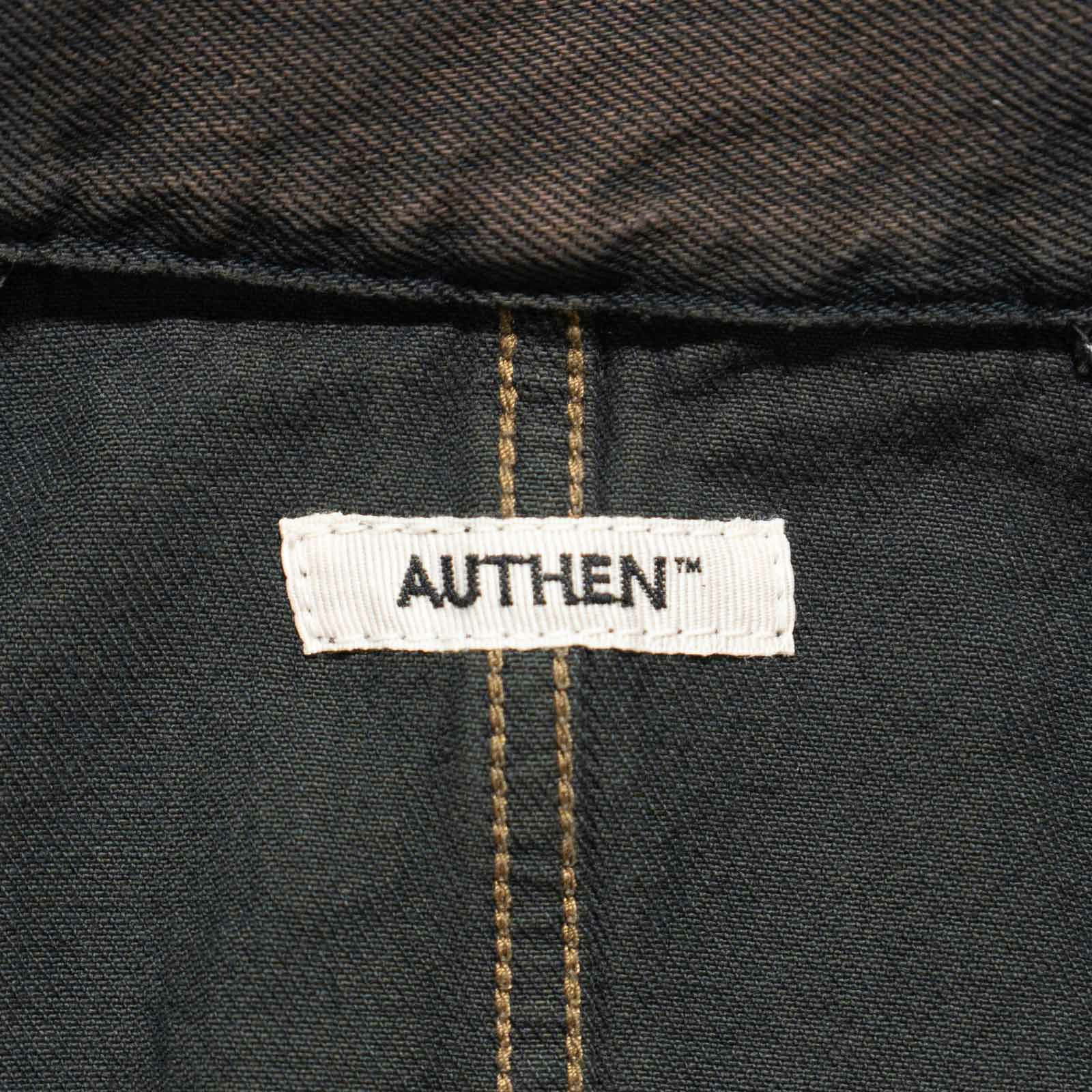 オーセンAUTHENヴィンテージエンジニアジャケットオーバーダイブラックAUT-094-107