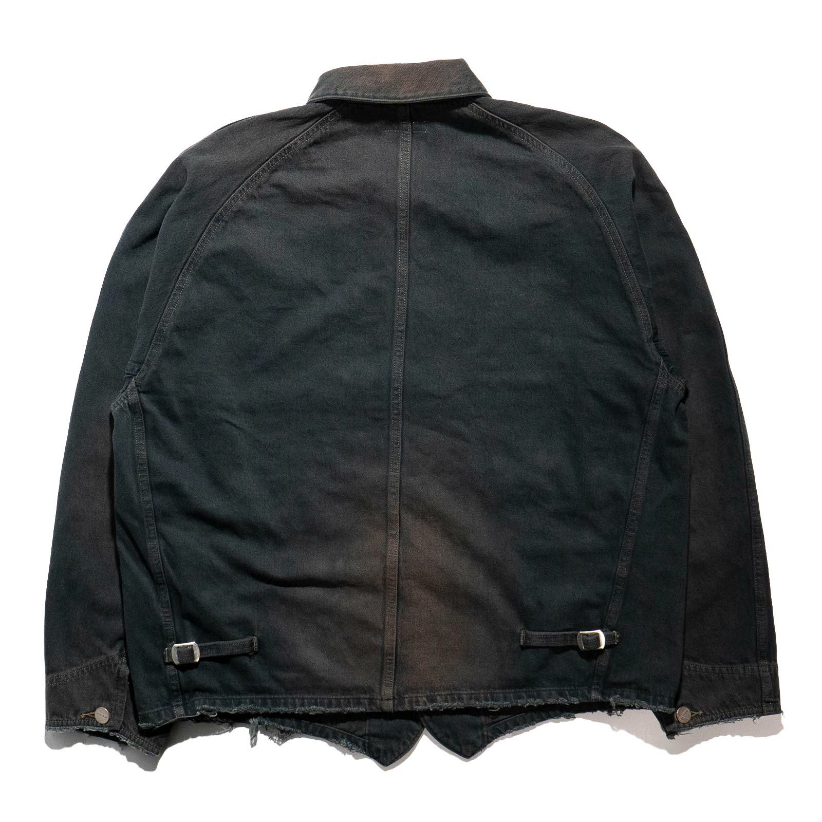 オーセンAUTHENヴィンテージエンジニアジャケットオーバーダイブラックAUT-094-107
