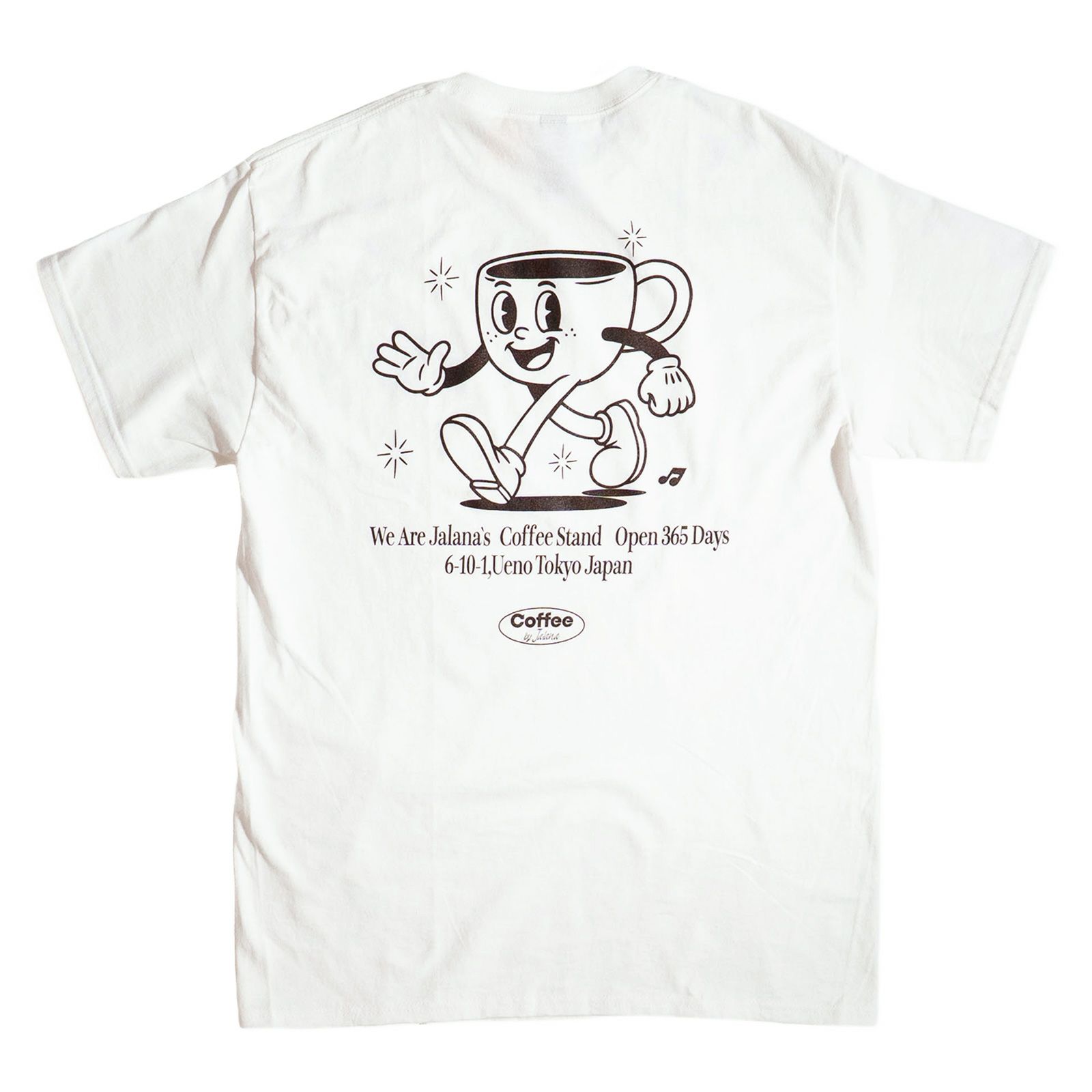 コーヒーバイジャラーナCoffebyJalanaコーヒーカップTシャツ