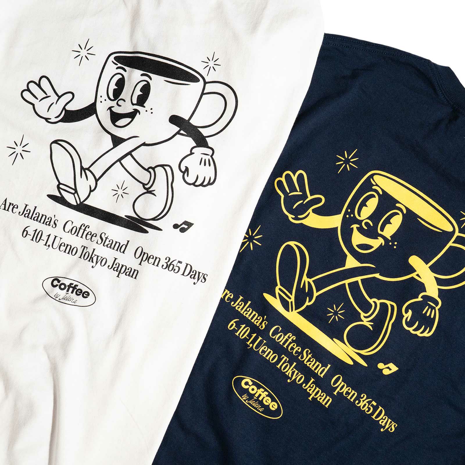 コーヒーバイジャラーナCoffebyJalanaコーヒーカップTシャツ