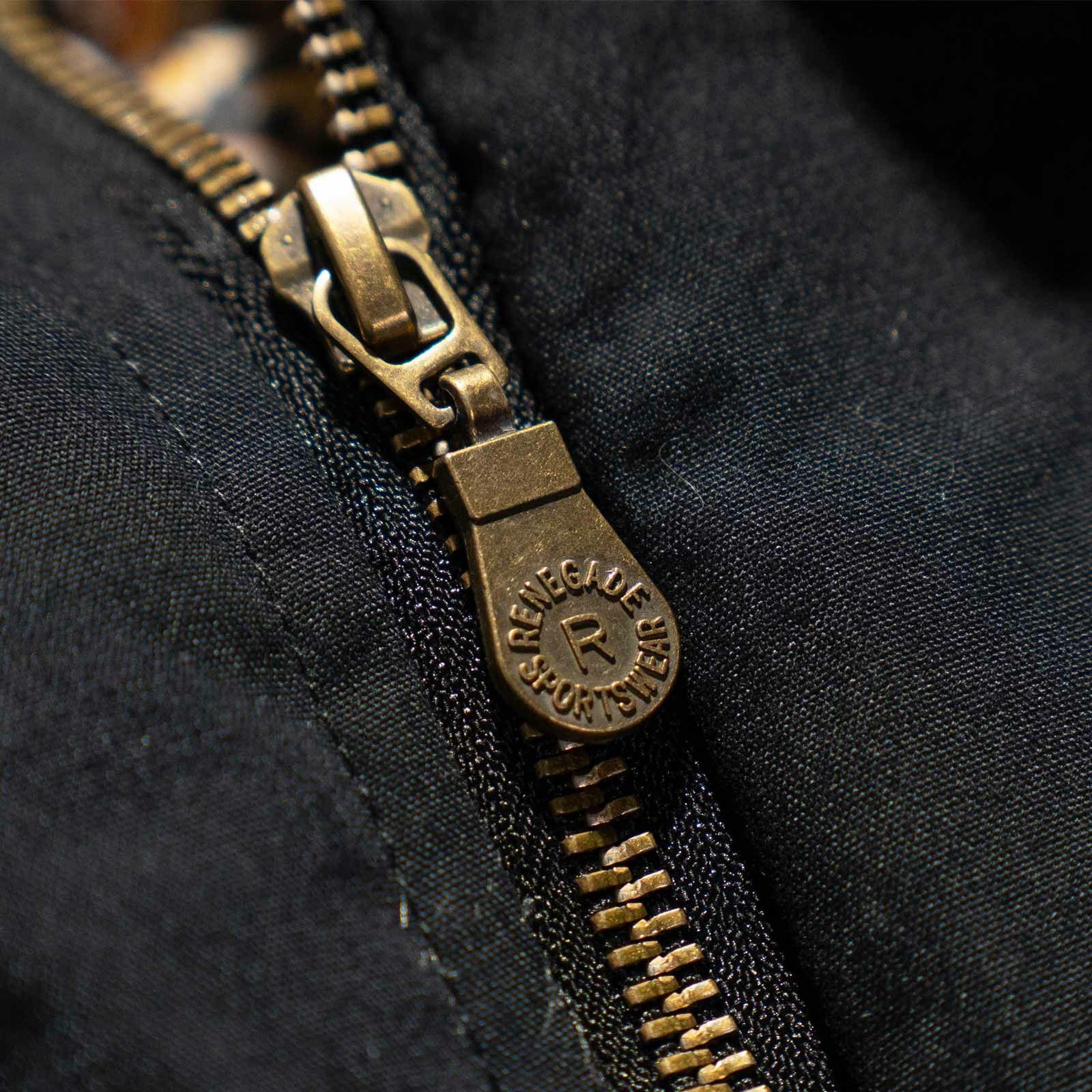 レネゲードスポーツウエアRENEGADEsportswearパデッドナイロンラインドダービージャケット