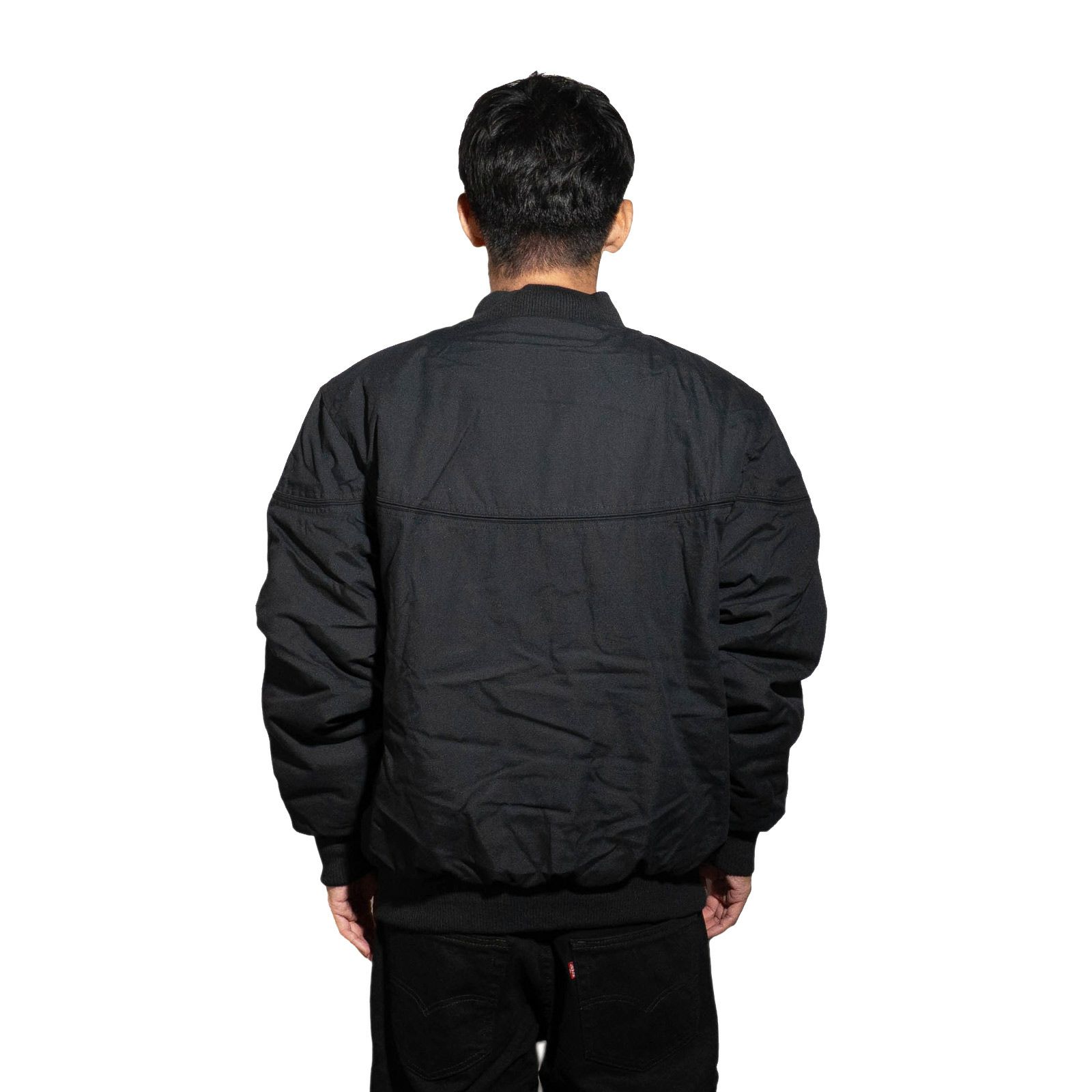 レネゲードスポーツウエアRENEGADEsportswearパデッドナイロンラインドダービージャケット