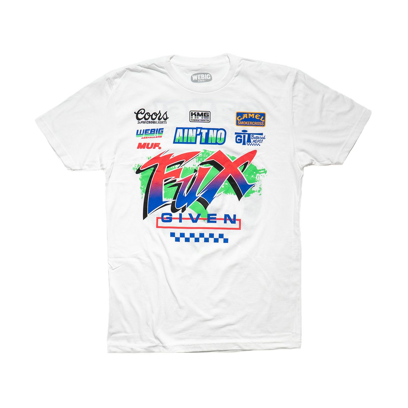 ウィービッグモトWEBIGMOTOCO.アスホーラーズTシャツ