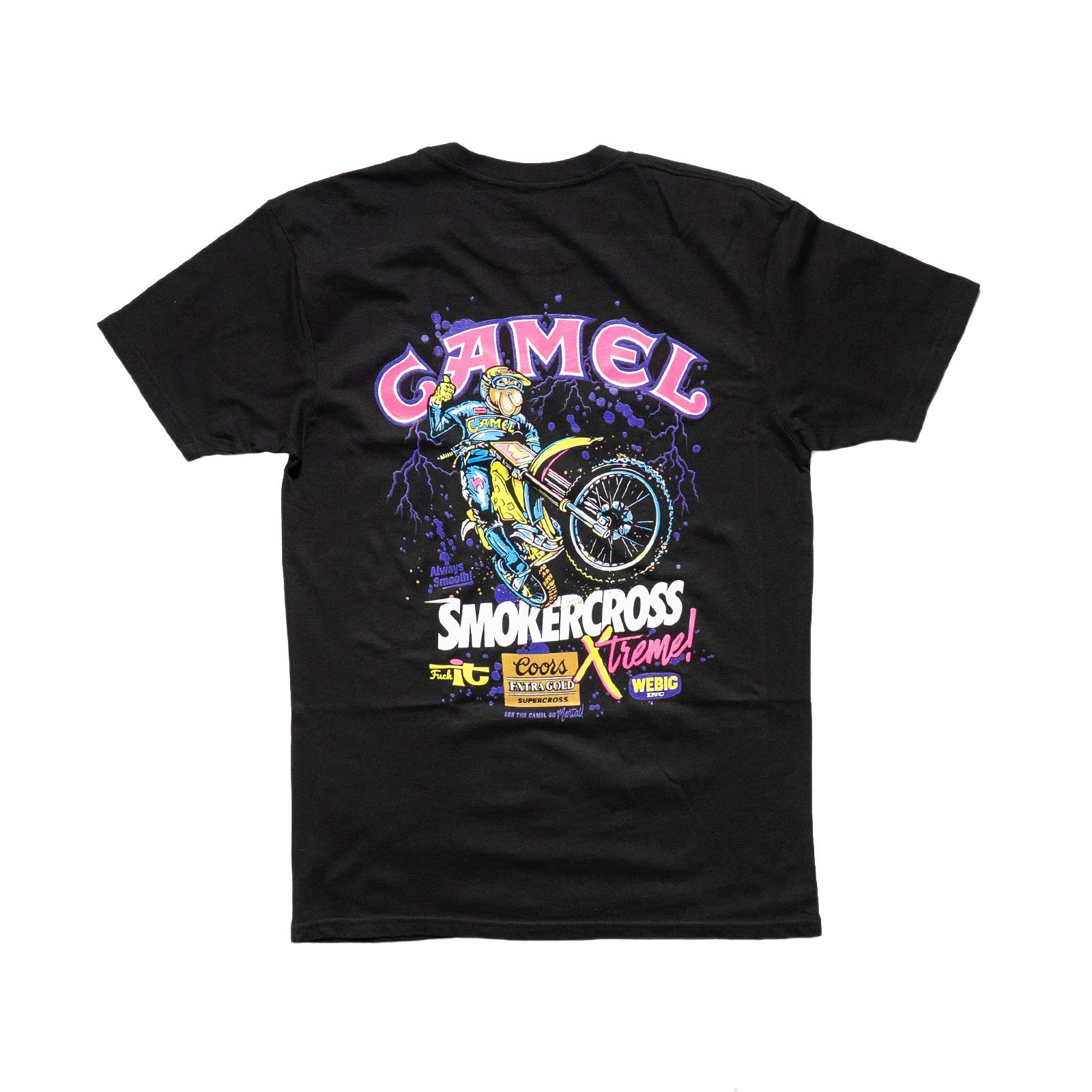 ウィービッグモトWEBIGMOTOCO.キャメルガズムエクストリームTシャツ