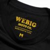 ウィービッグモトWEBIGMOTOCO.キャメルスモーカークロスTシャツ
