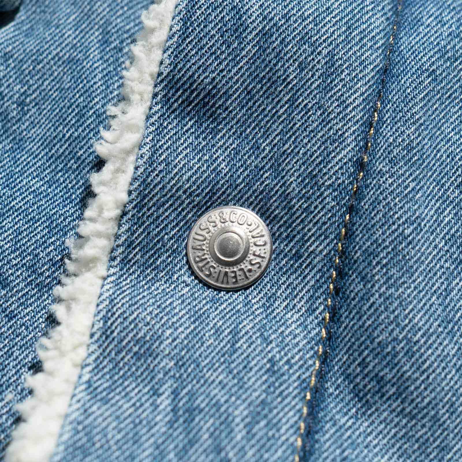 リーバイスLEVI'Sタイプ3シェルパトラッカージャケットライトストーンウォッシュ