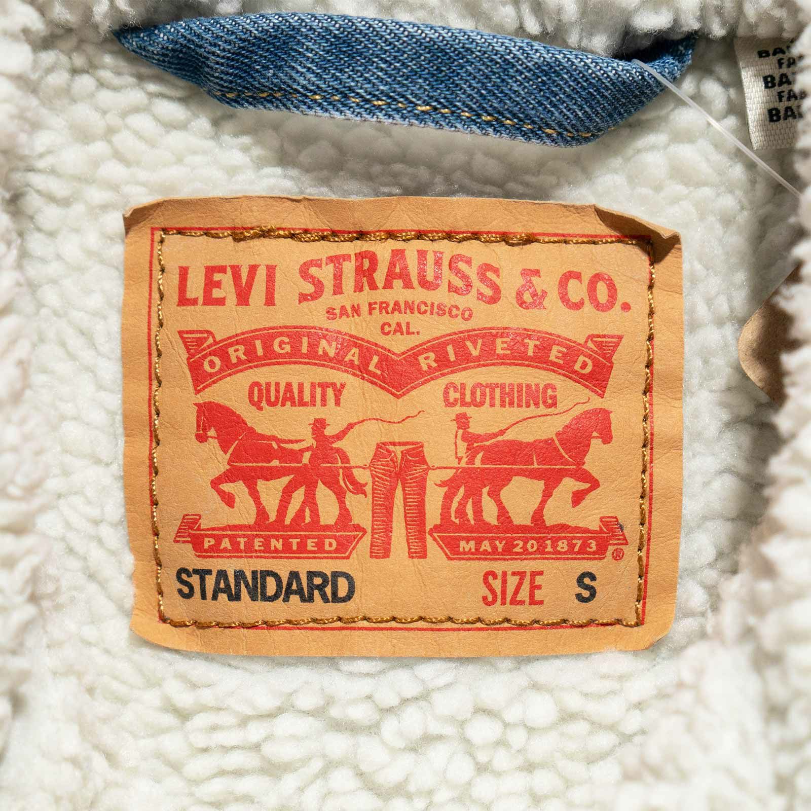 リーバイスLEVI'Sタイプ3シェルパトラッカージャケットライトストーンウォッシュ