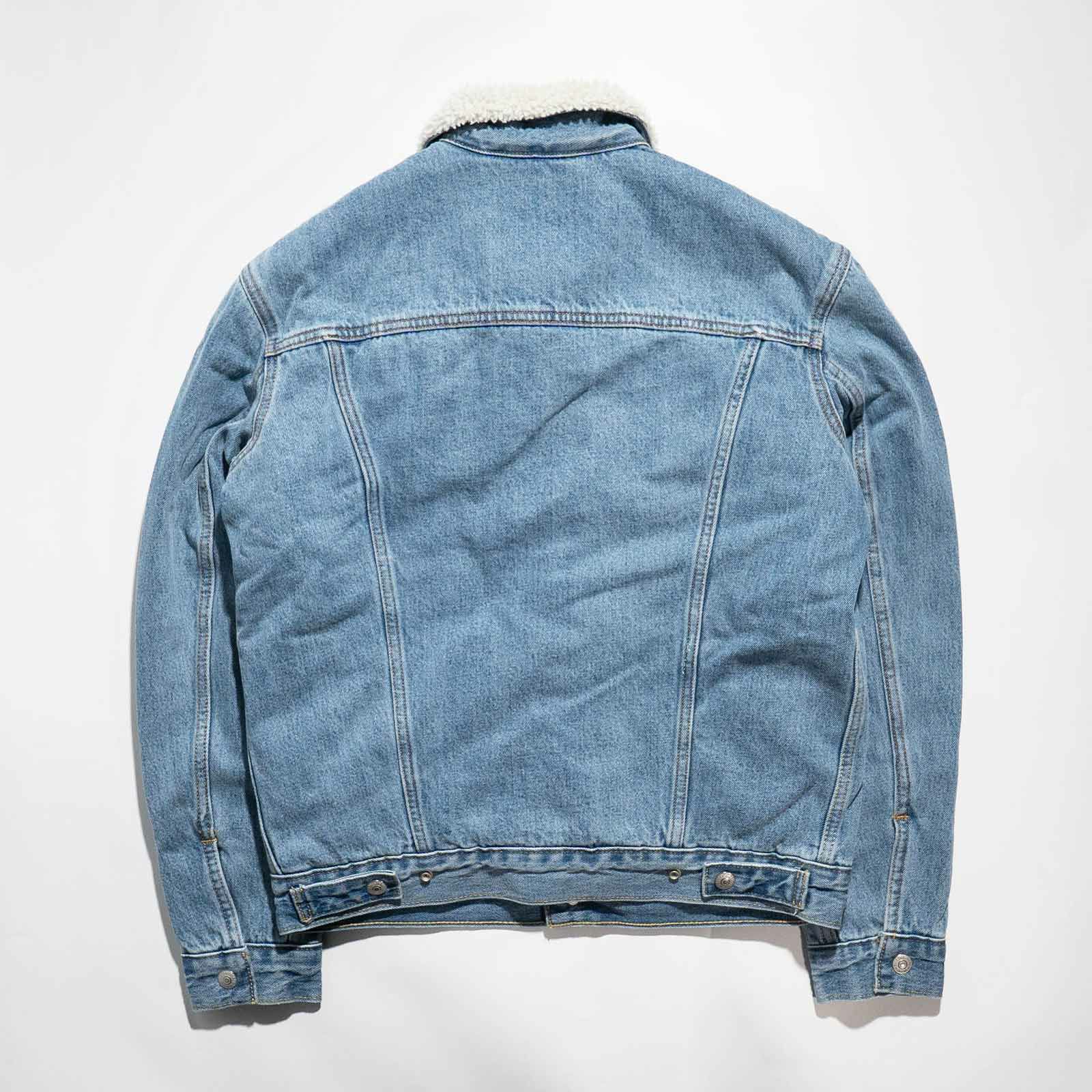 リーバイスLEVI'Sタイプ3シェルパトラッカージャケットライトストーンウォッシュ